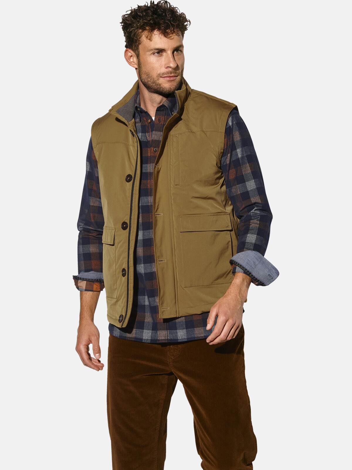 BABISTA Herren Steppweste "Outdoorweste FURIO"braun, Gr. 48, Obermaterial: 100% Polyester COOLMAX PES(Coolmax)., Westen