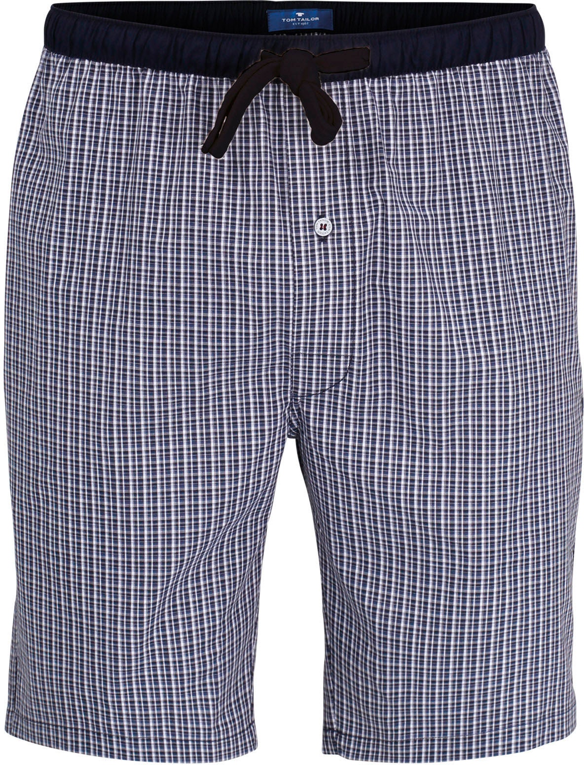 TOM TAILOR Bermudas "Dakota", mit cooler Knopfleiste und Bindeband