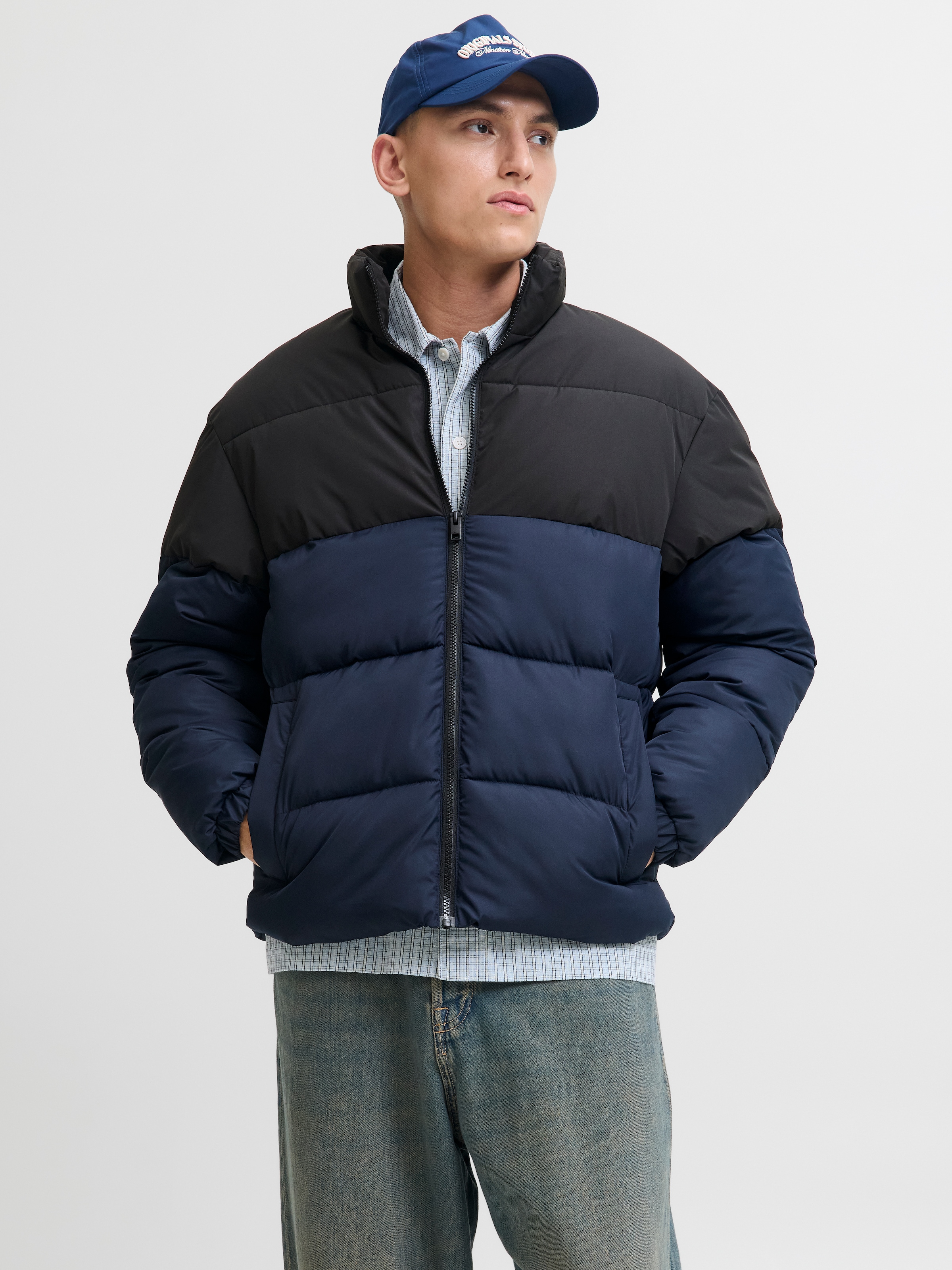 Jack & Jones Steppjacke "JJMAZE PUFFER COLLAR" günstig online kaufen