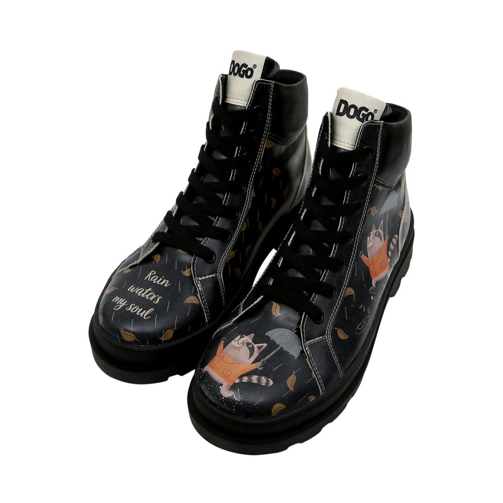 DOGO Winterboots "Adriana Rain Waters My Soul Damen Stiefeletten, Adriana Brick In" Handgefertigt