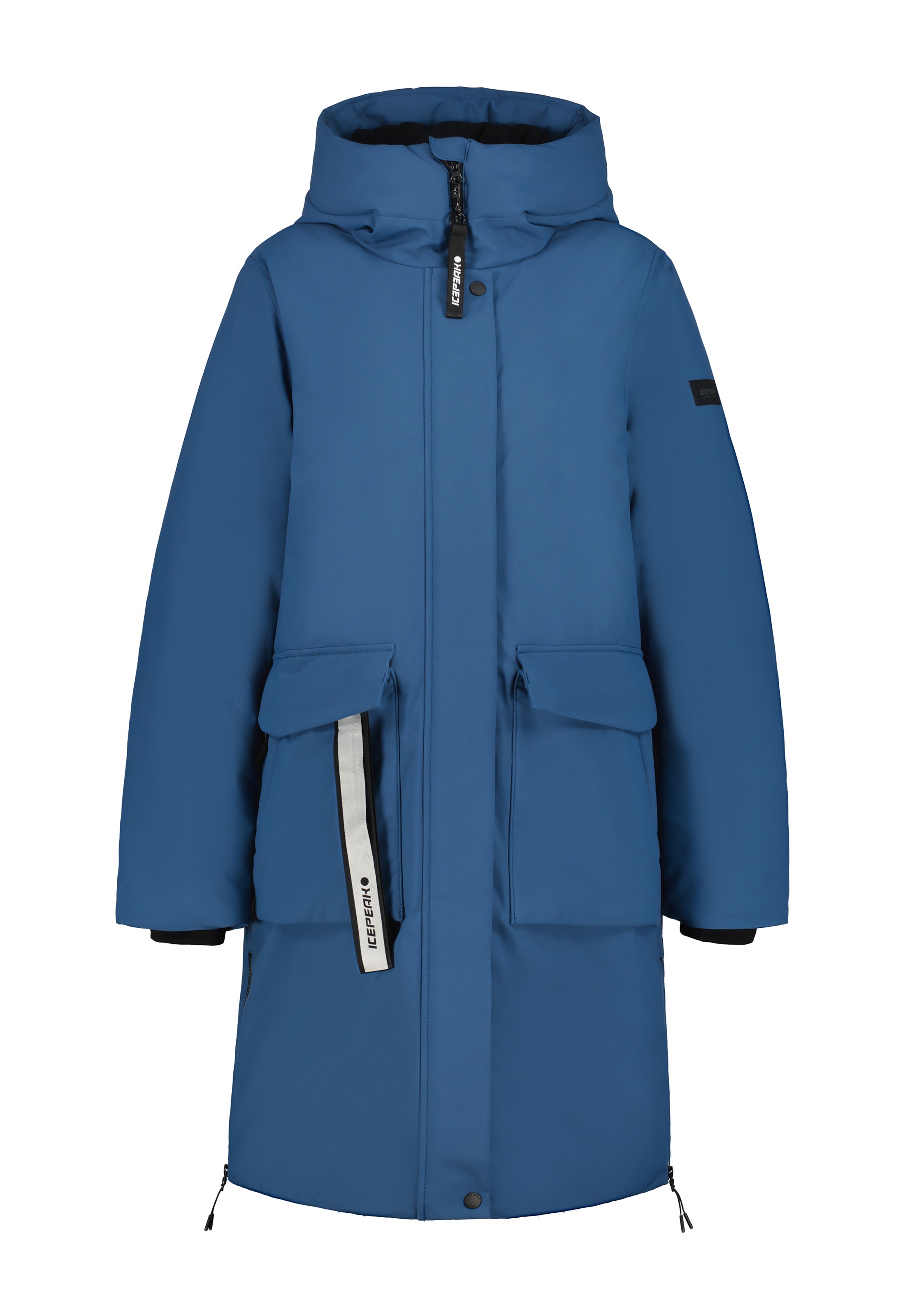 ICEPEAK Damen Funktionsmantel "ADAIS"aqua, Gr. 38, Obermaterial: 100% Polyester, Mäntel