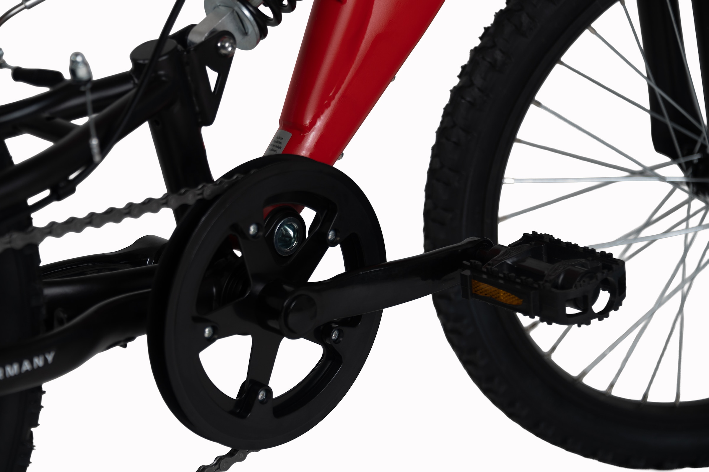 WYLD Kinderfahrrad »WYLD Kinder-Mountainbike Fully 20'' Zodiac 6 Gänge« 6 Gang Shimano Tourney Schaltwerk Kettenschaltung