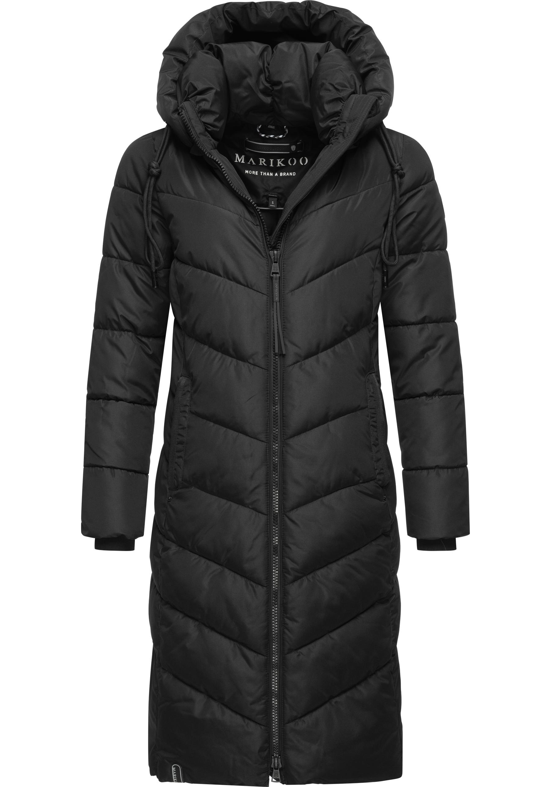 Marikoo Steppmantel »Sahnekatzii XIV-1« Wintermantel mit kuschlig warm wattiertem Kragen