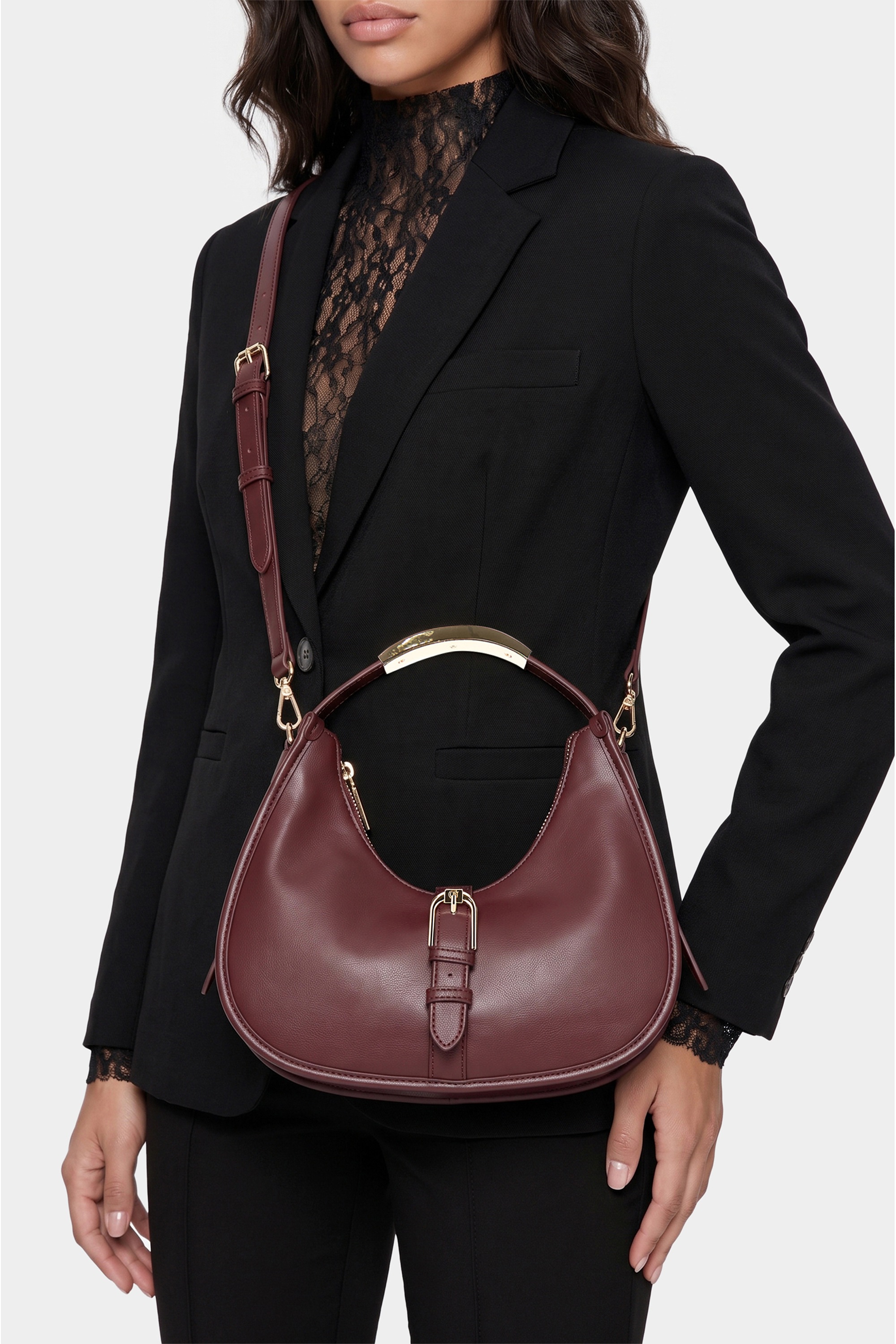 CAFèNoir Schultertasche »MINI BAG C3YC1113 Damen« Schultertasche Damen, Abendtasche, Handtasche, Fashion, Lifestyle
