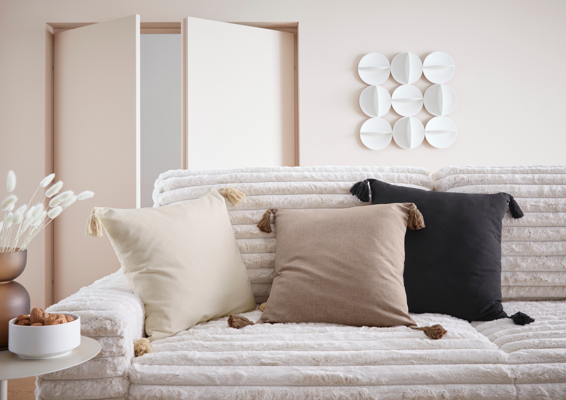 LeGer Home by Lena Gercke Dekokissen "Jada" Kissenhülle ohne Füllung, 2-er günstig online kaufen