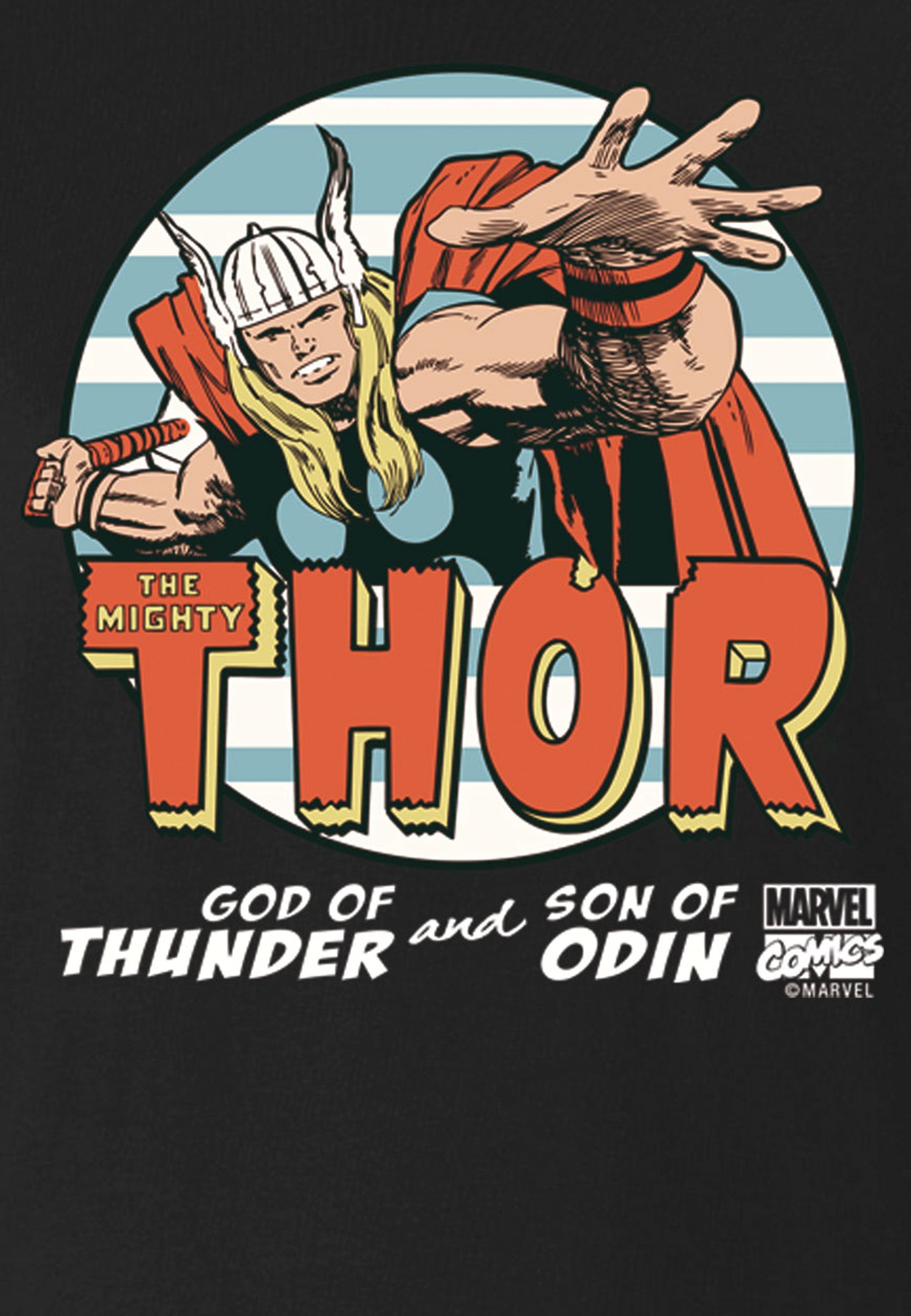 LOGOSHIRT T-Shirt »Marvel - Thor«, mit coolem Thor-Frontprint