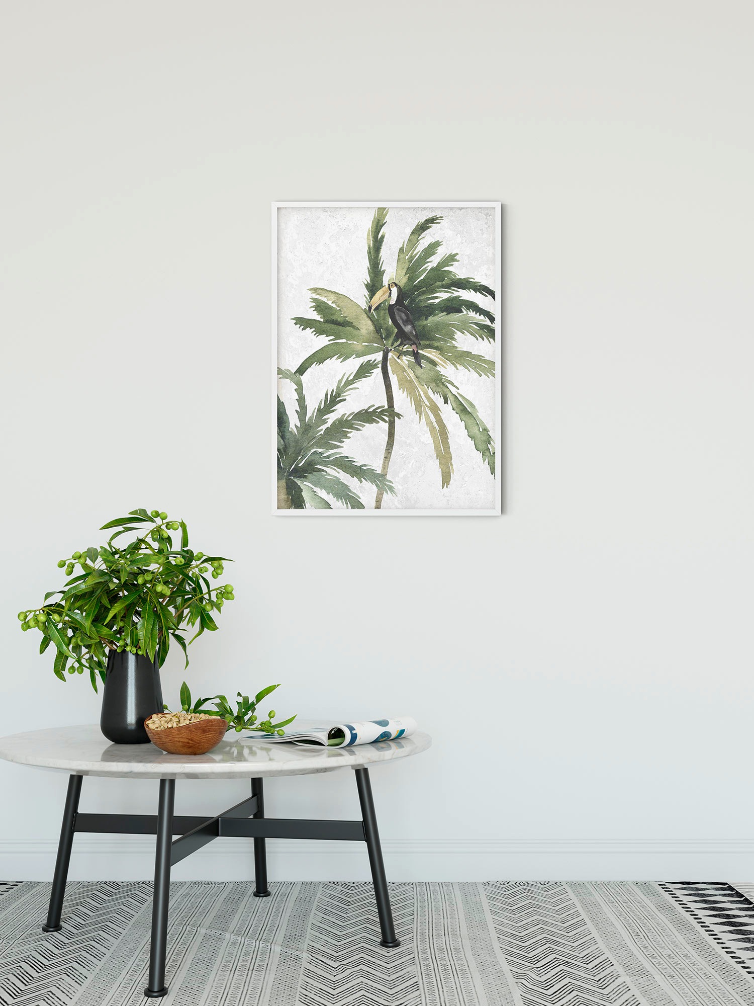 Komar Bild »Tropical Toucan« Natur 1 Stk. tlg. Wandbild zur Dekoration - ohne Rahmen