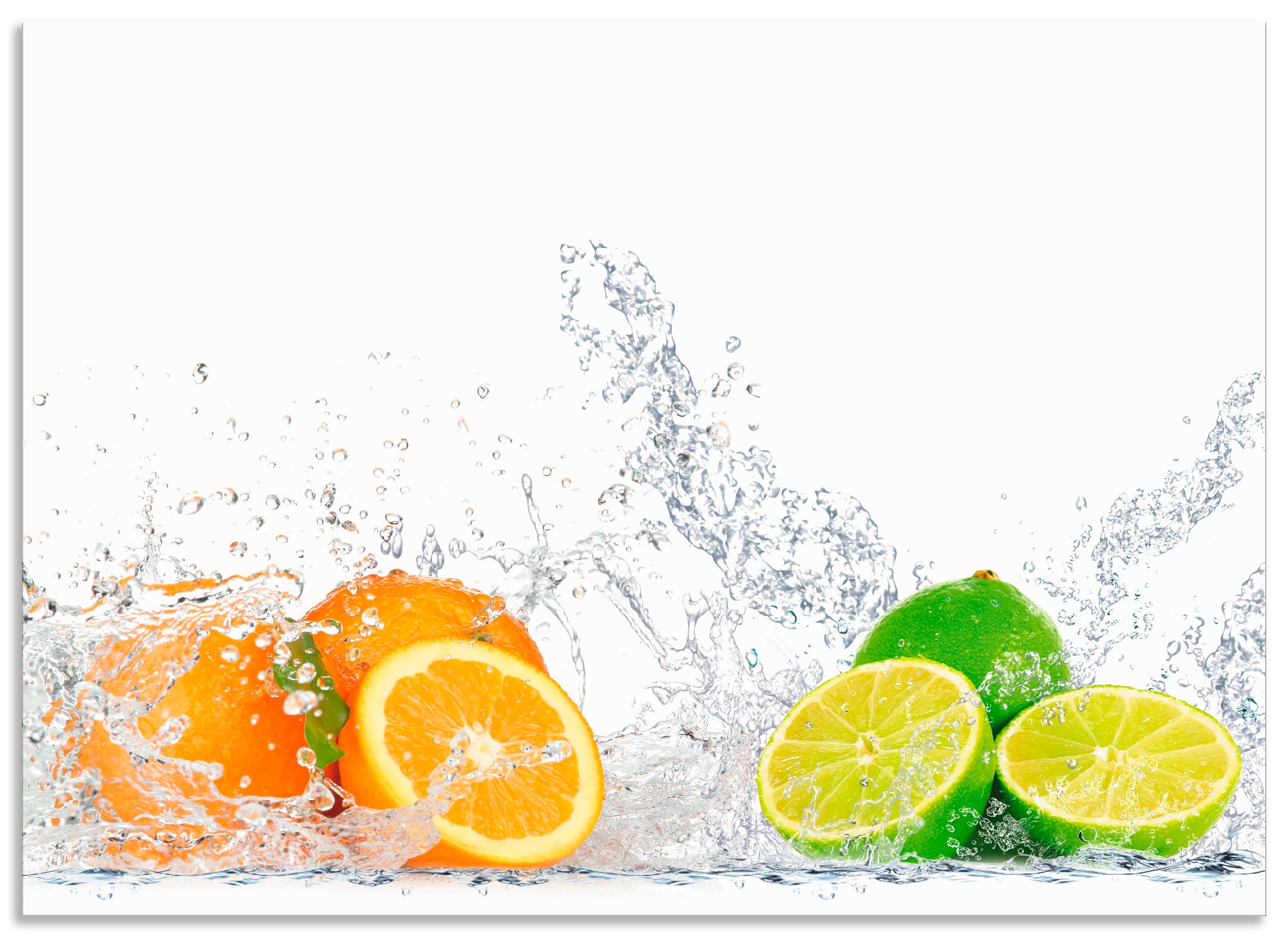 Artland Küchenrückwand "Fruchtig erfrischend gesund Fruchtmix" Alu Spritzsc günstig online kaufen