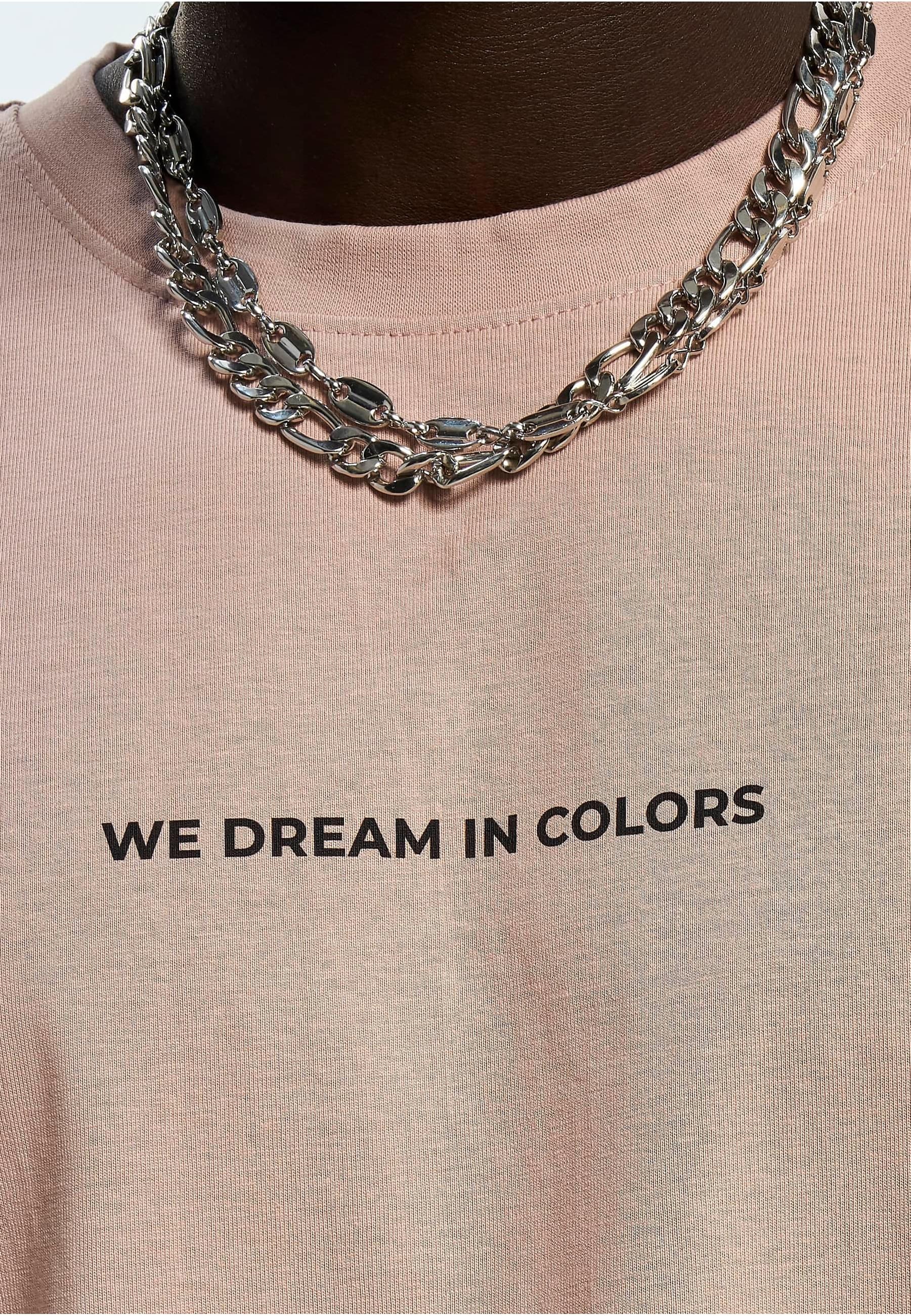 Upscale by Mister Tee Kurzarmshirt »Upscale by Mister Tee Unisex We Dream in Colors Oversize Tee«, (1 tlg.)