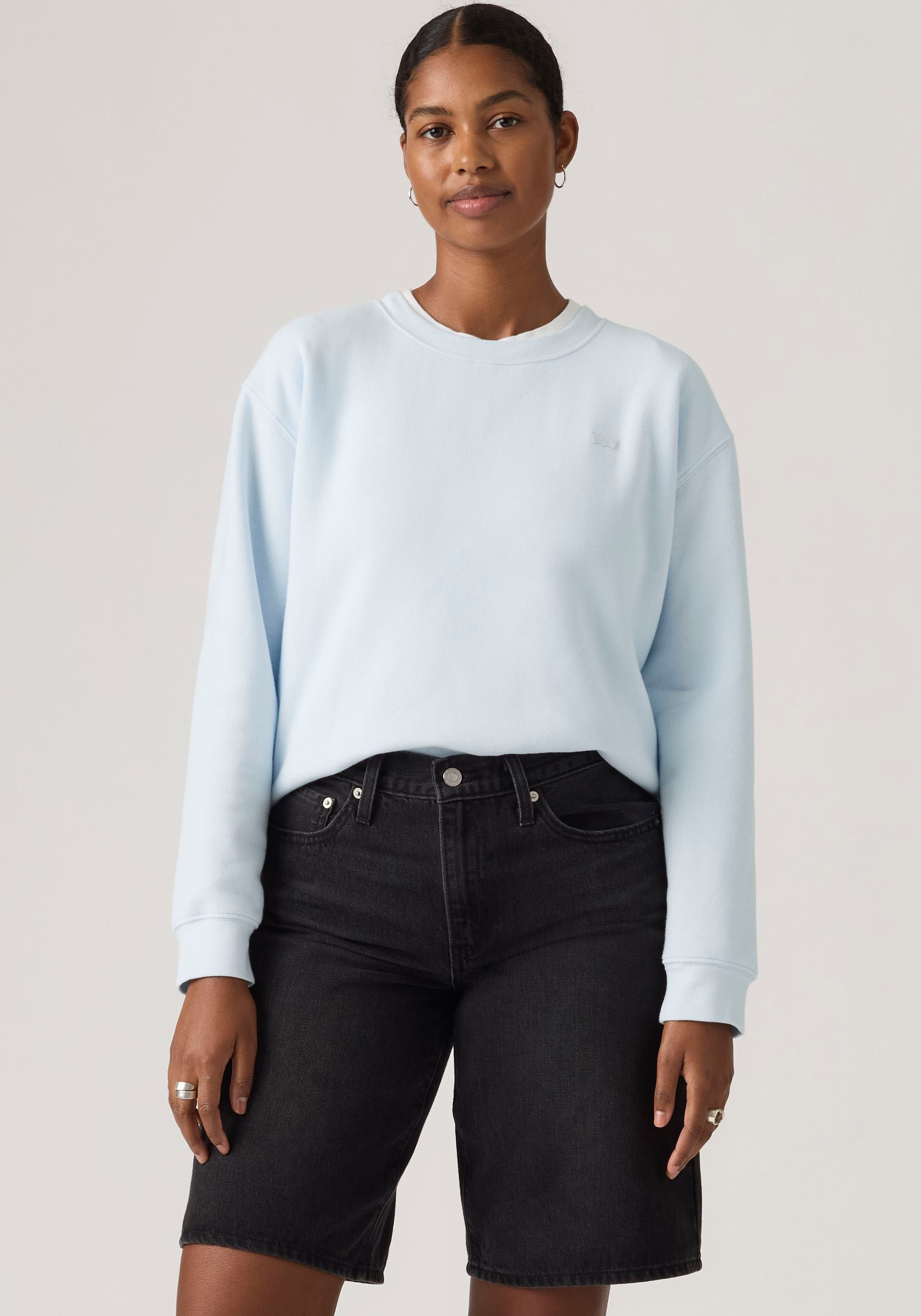 Levis "EVERYDAY CREW SWEATSHIRT", mit kleinem Logo auf der Brust günstig online kaufen