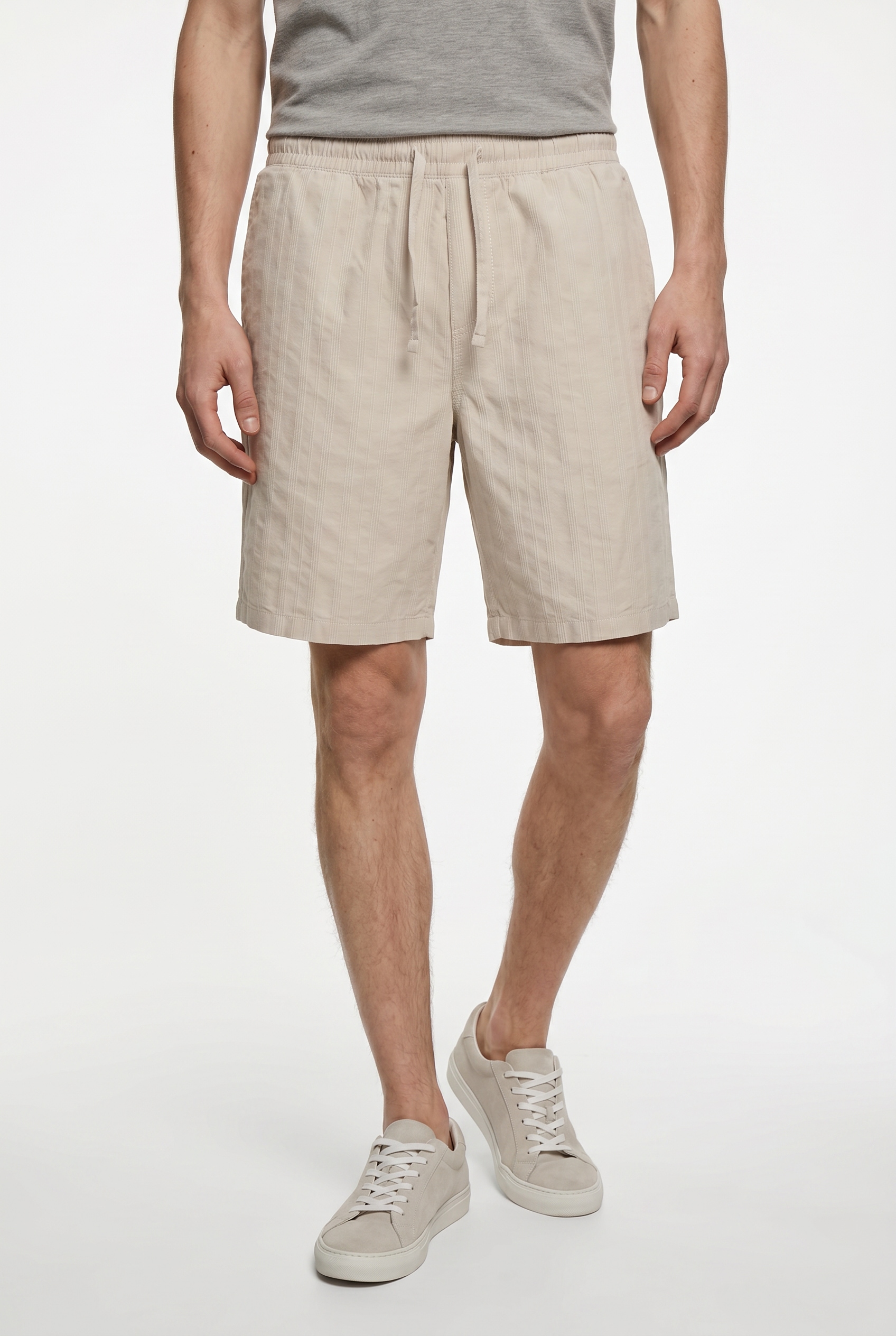 Jack & Jones Jogginghose "JPSTJAIDEN RIVIERA TEXTURE SHORT REG" mit elastischem Bund