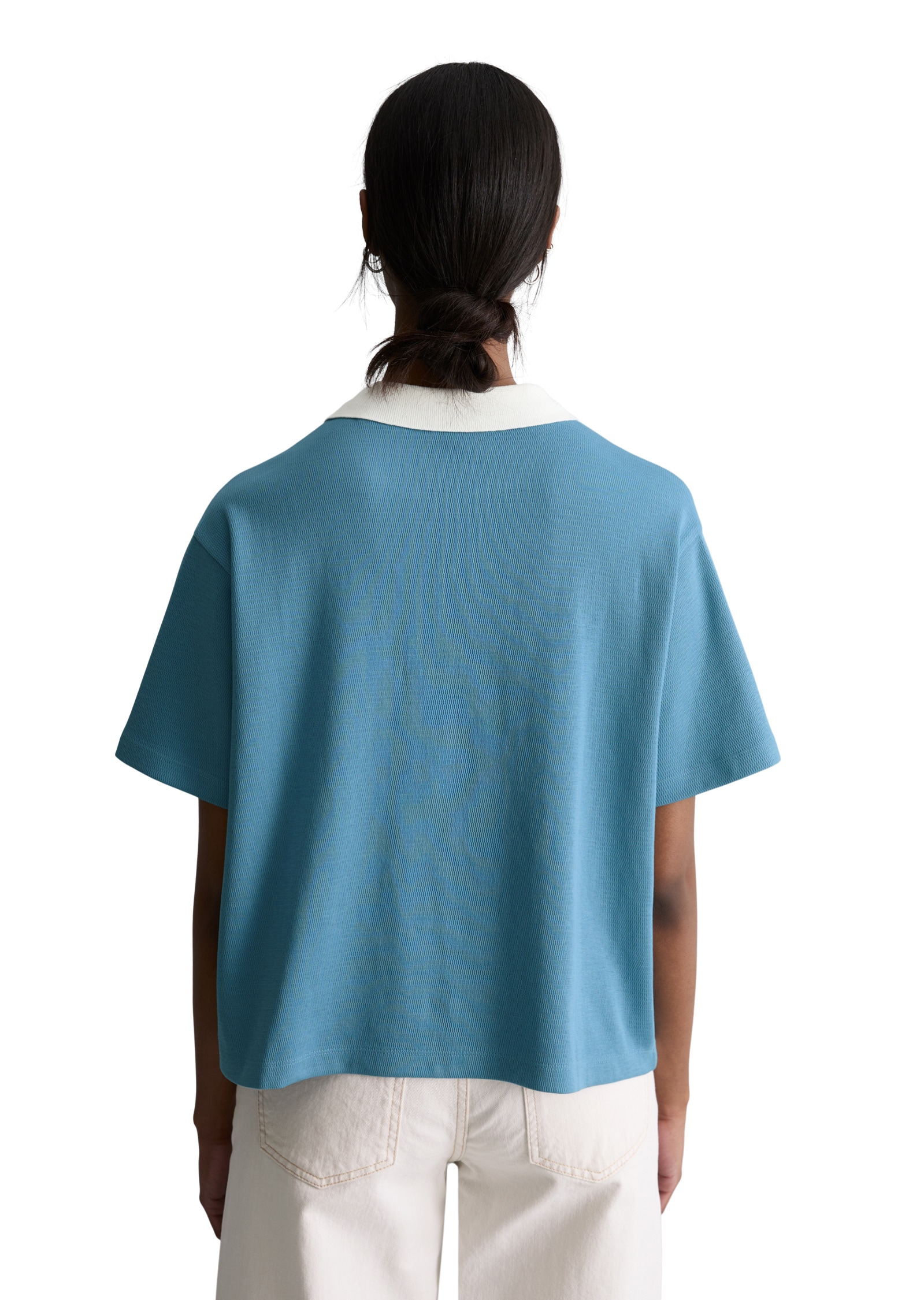 Marc O'Polo DENIM Poloshirt »aus reiner Bio-Baumwolle«