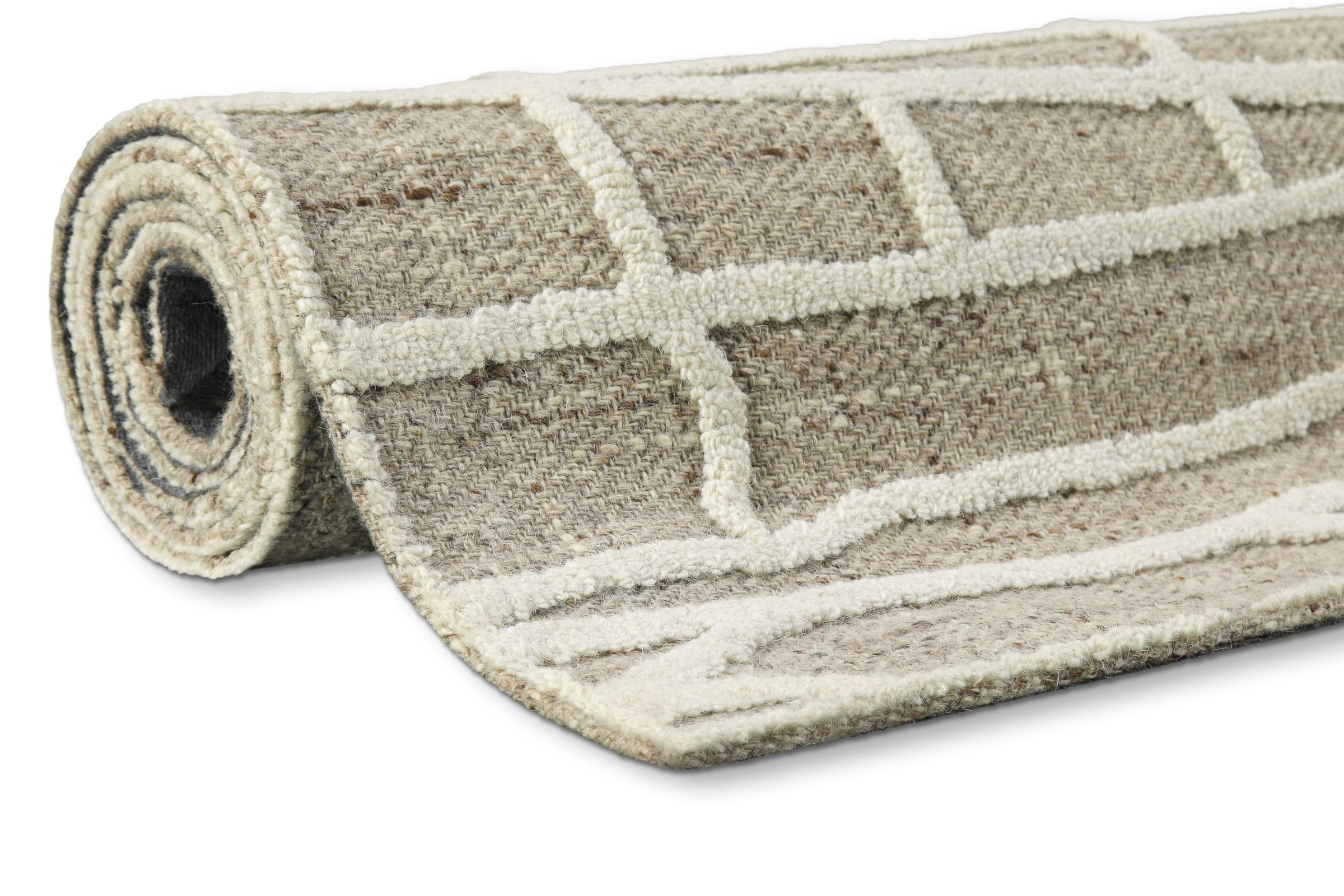 Wecon home Teppich »Hamptons TWENTYFIVE«, rechteckig, 10 mm Höhe, Läufer. Kurzflor, Wohnzimmer, Schlafzimmer, elegant, robust, abstrakt