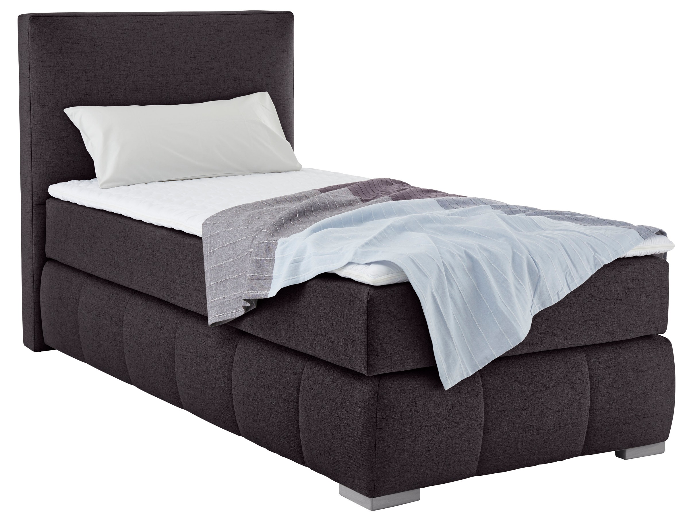 Home affaire Boxspringbett »Wehma«, inkl. Topper in 3 verschiedenen Matratzen, auch in Samtstoff