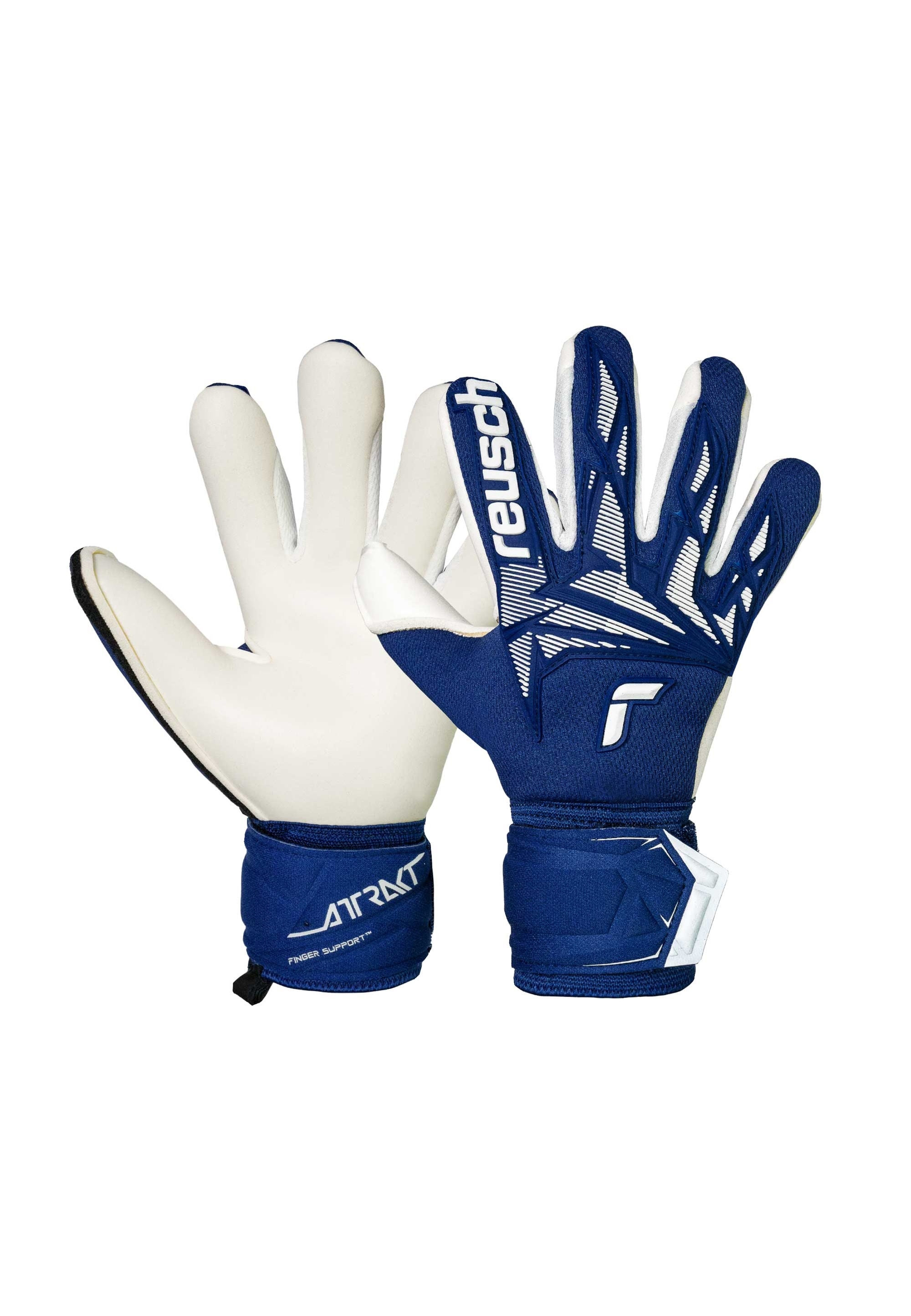 Reusch Torwarthandschuhe "Attrakt Freegel Gold X Jr" mit integriertem Fingersupport-System