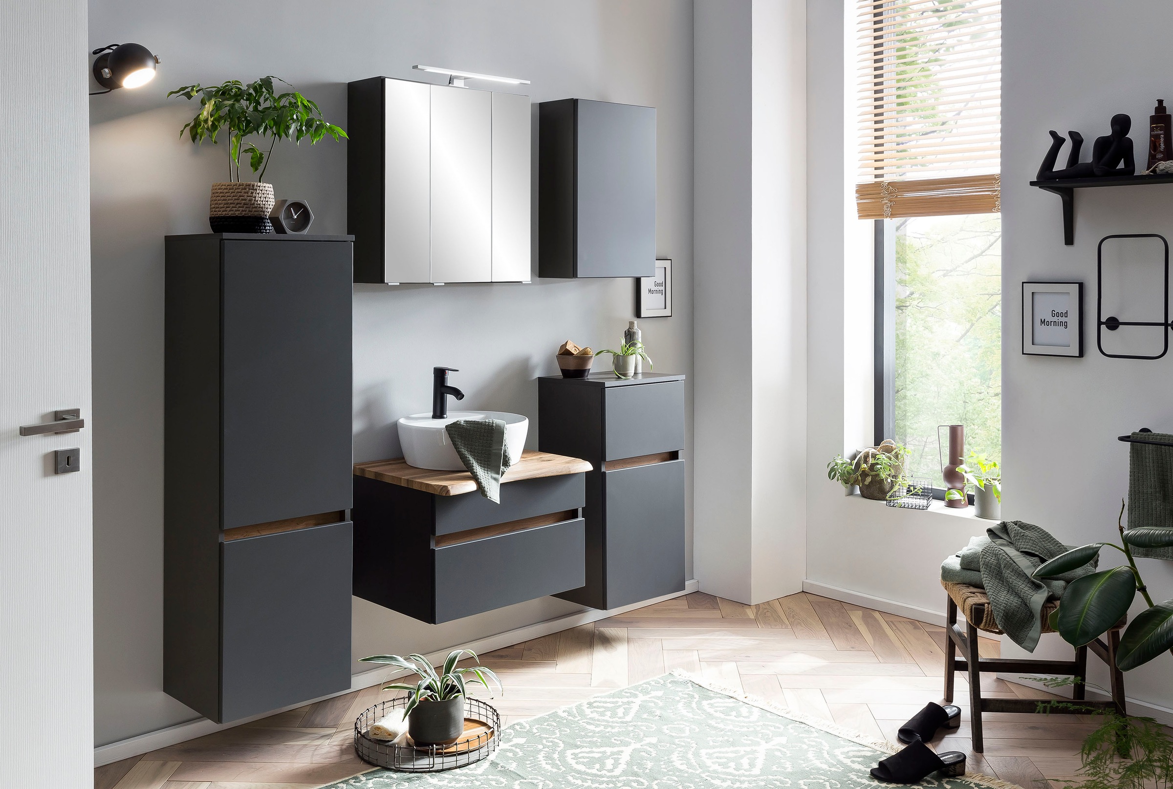 welltime Waschbeckenschrank »Lienz«