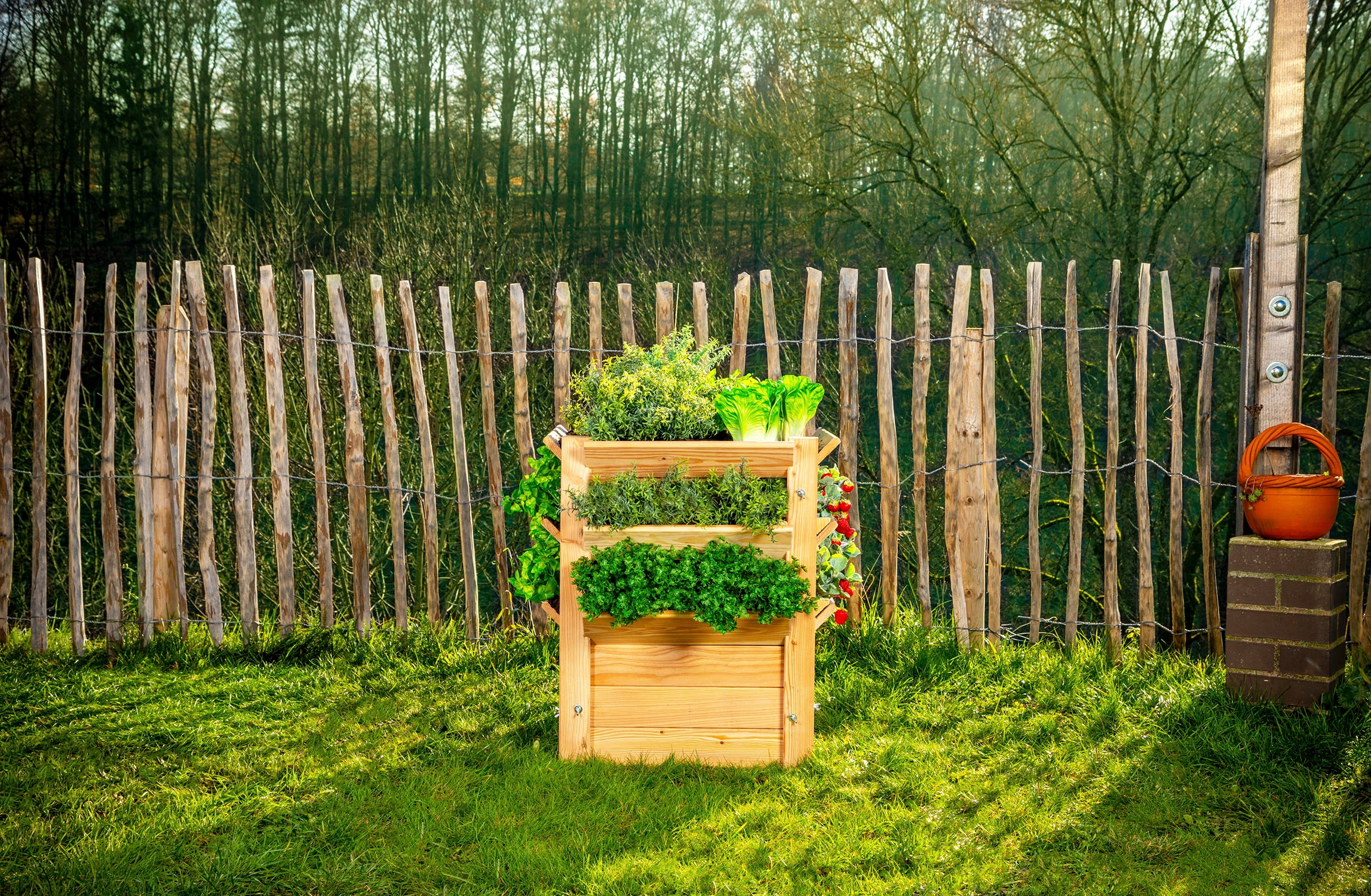 WESTMANN Hochbeet »Premium L«, 250 l, BxTxH: 64x65x73 cm