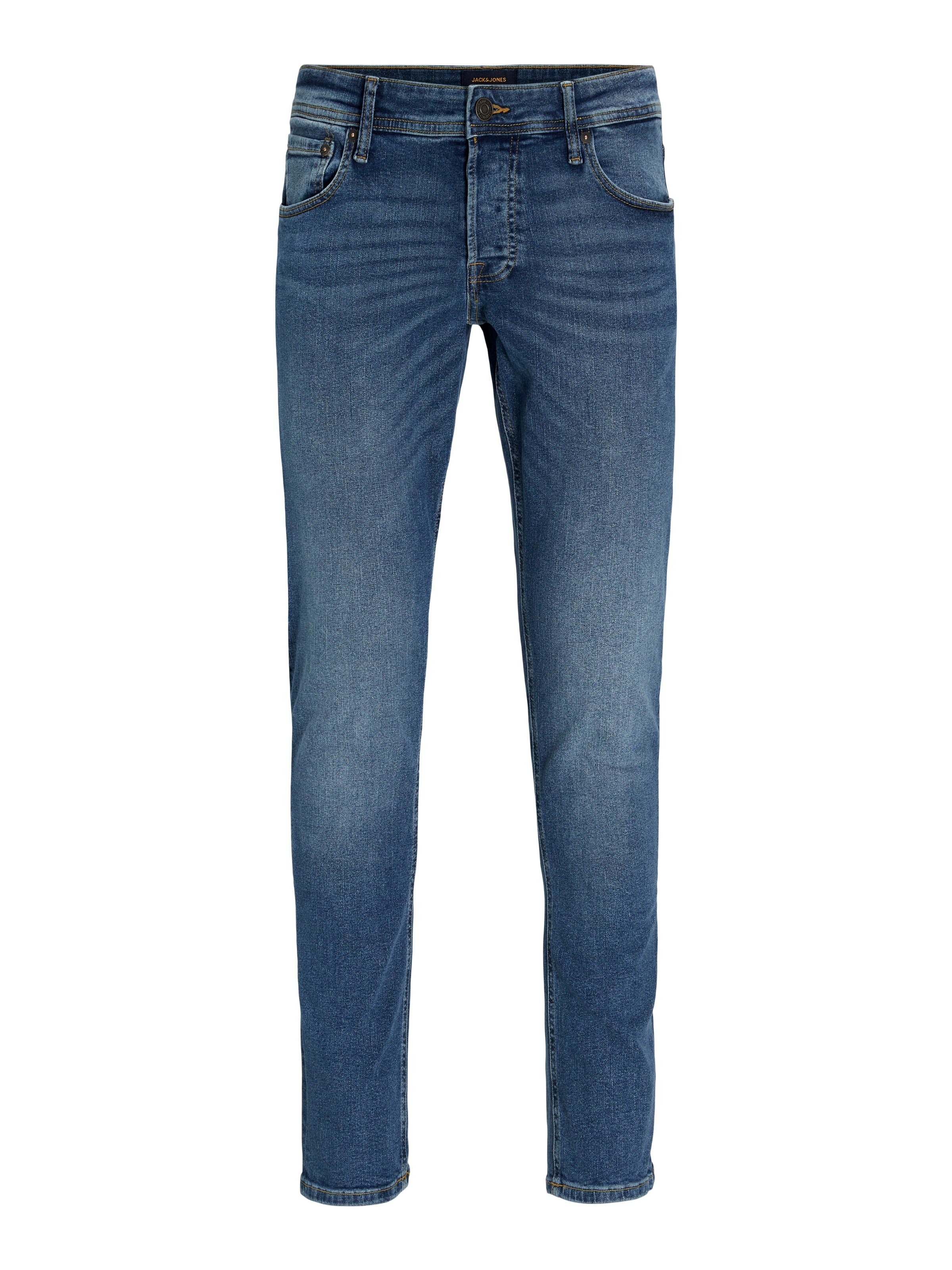 Jack & Jones Slim-fit-Jeans »JJIGLENN Jeans mit schmaler Beinform und Stretch für Komfort« Baumwollmischung, slim fit