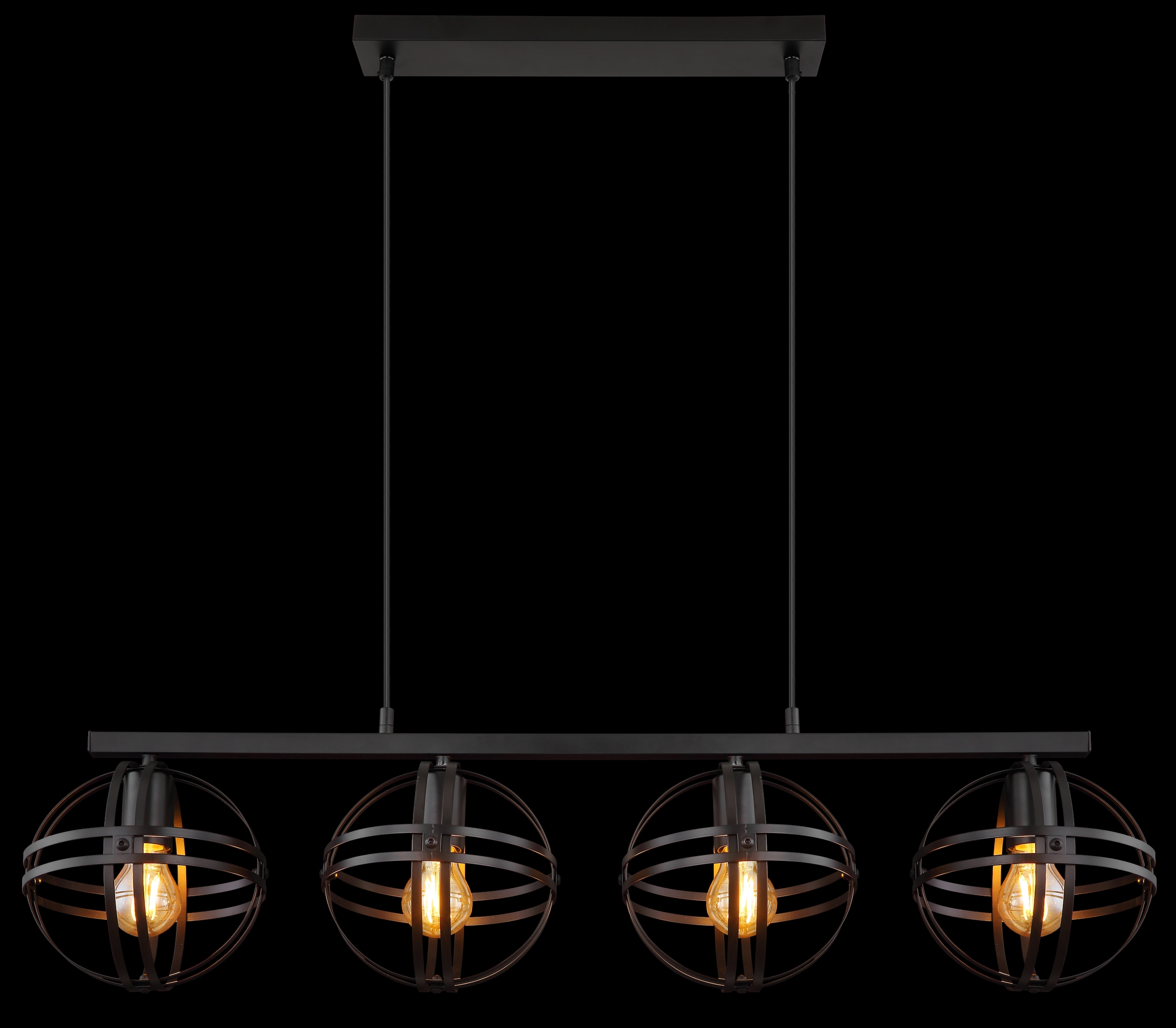 GLOBO LIGHTING Hängeleuchte »TAMARA«, Leuchtmittel E27 | ohne Leuchtmittel, Hängelampe/Pendelleuchte/Esszimmer/Wohnzimmer/Esstisch