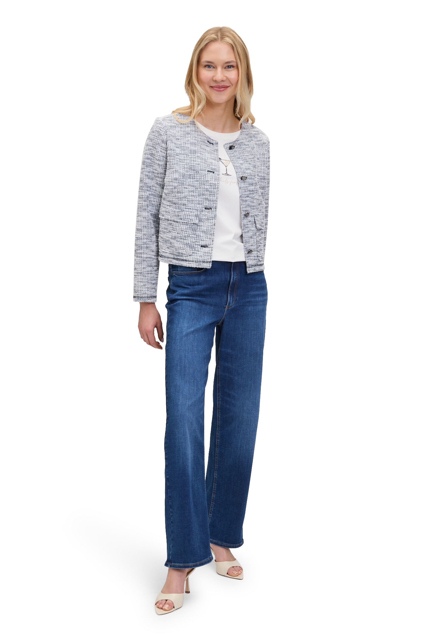 Betty&Co Jackenblazer »Betty & Co Jerseyjacke langarm«