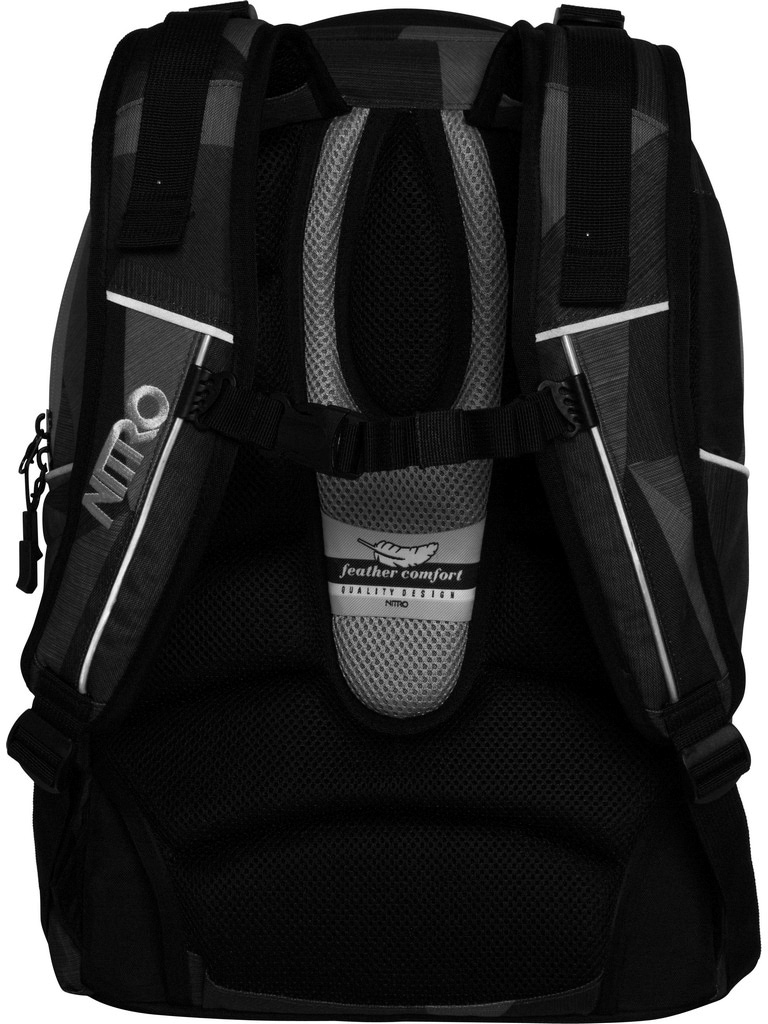 NITRO Schulrucksack »Superhero«, Reflektoren, Rucksack für Schule und Freizeit