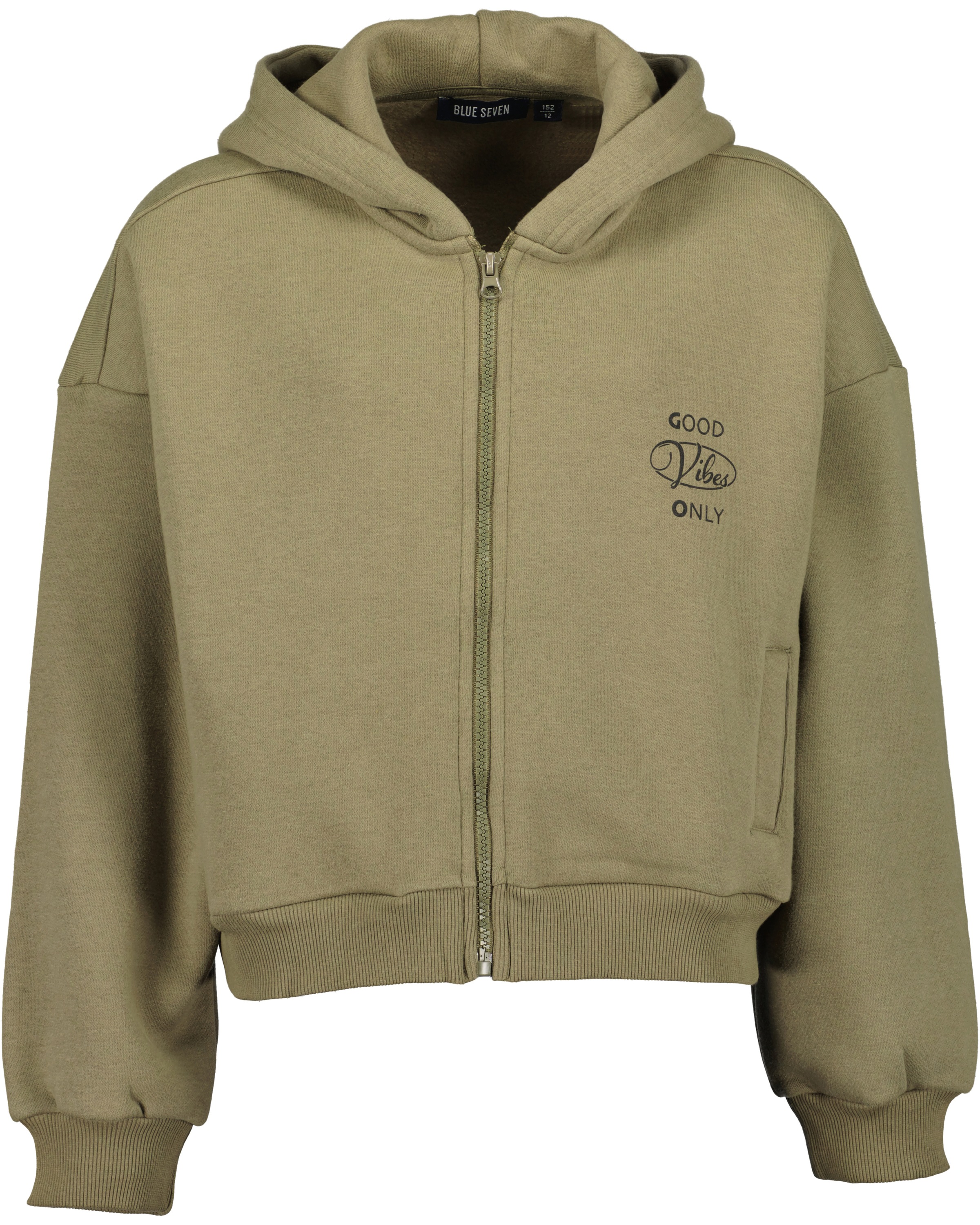 BLUE SEVEN Mädchen Sweatjacke "Blue Seven Sweatjacke"7750, tee, Gr. 140, 60% Baumwolle, 40% Polyester, Sweatjacken