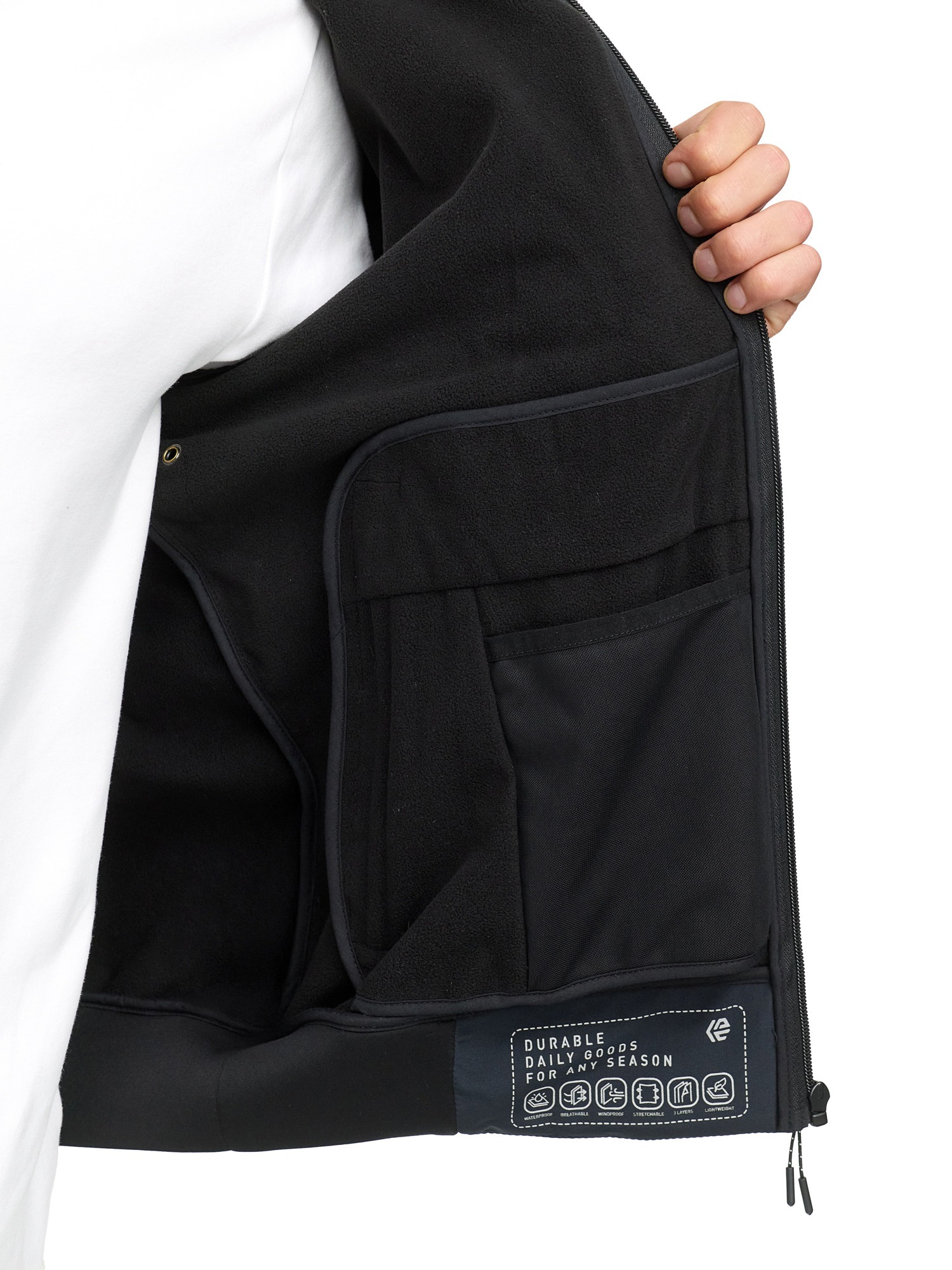 Indicode Softshelljacke »INRoute Jacket« ohne Kapuze