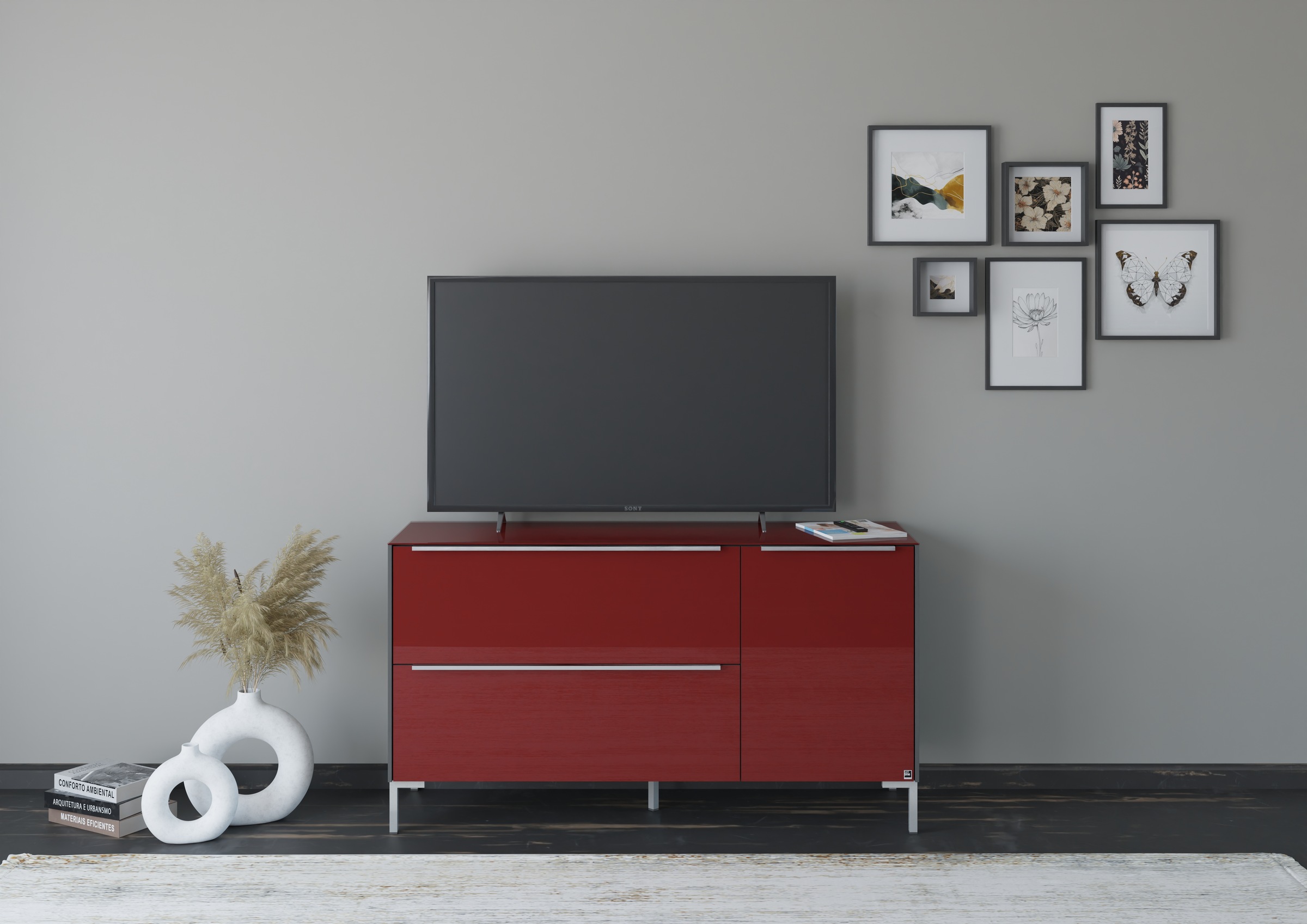 set one by Musterring Lowboard "Reno" 1 Stk. tlg. Mit Winkelfuß in diversen günstig online kaufen