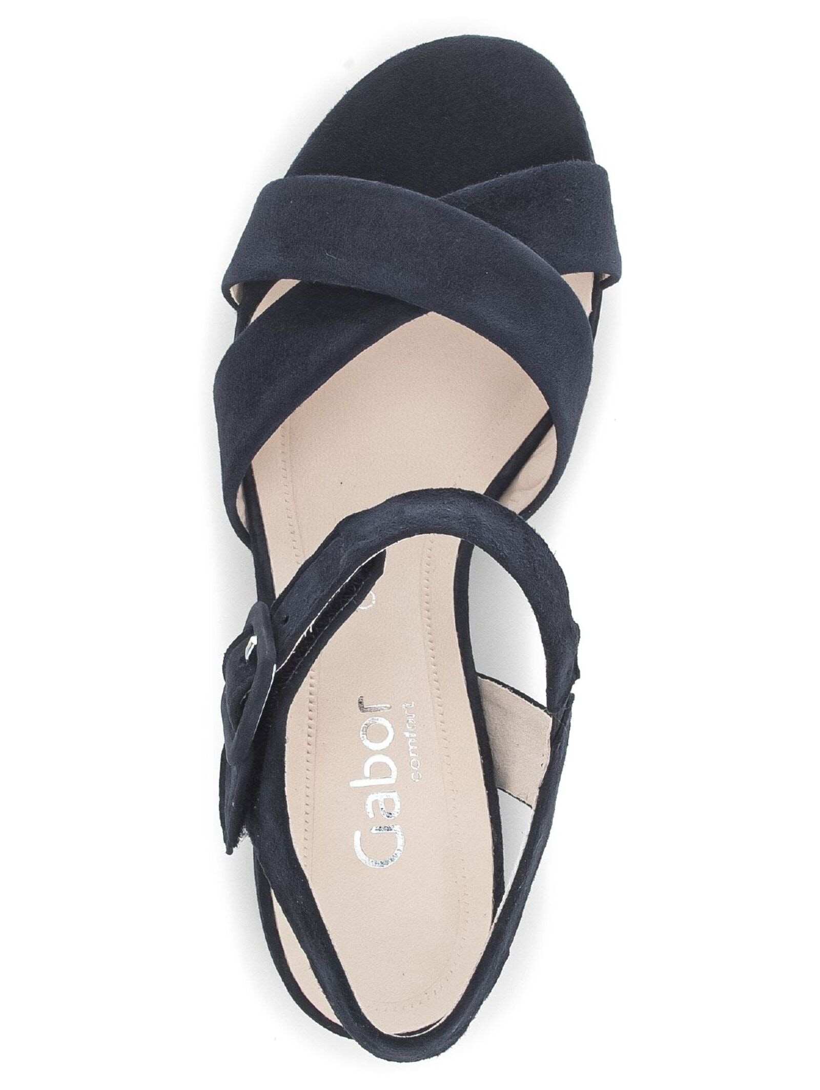Gabor Comfort Riemchensandale »Gabor Comfort Sandalen Veloursleder«