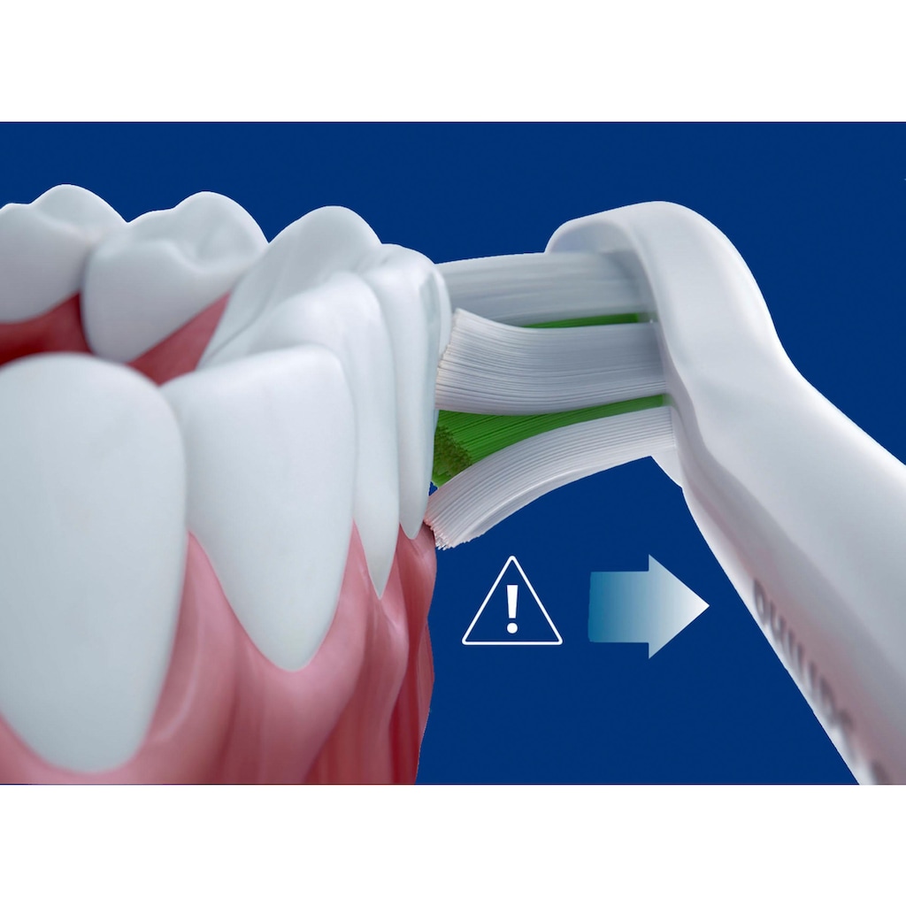 Philips Sonicare Elektrische Zahnbürste »ProtectiveClean 5100 HX6857/28«, 1 St. Aufsteckbürsten, mit integriertem Drucksensor, 3 Putzprogramme, inkl. Reiseetui