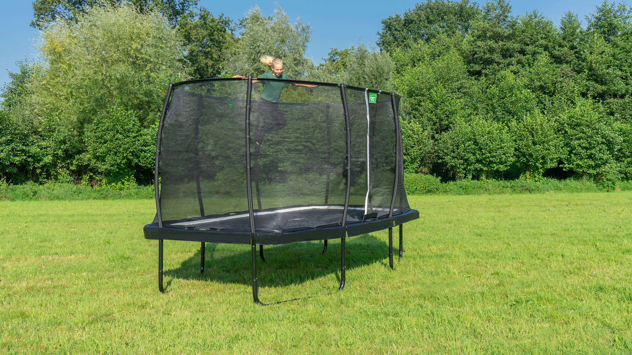 EXIT Gartentrampolin »Allure Premium«, mit Sicherheitsnetz