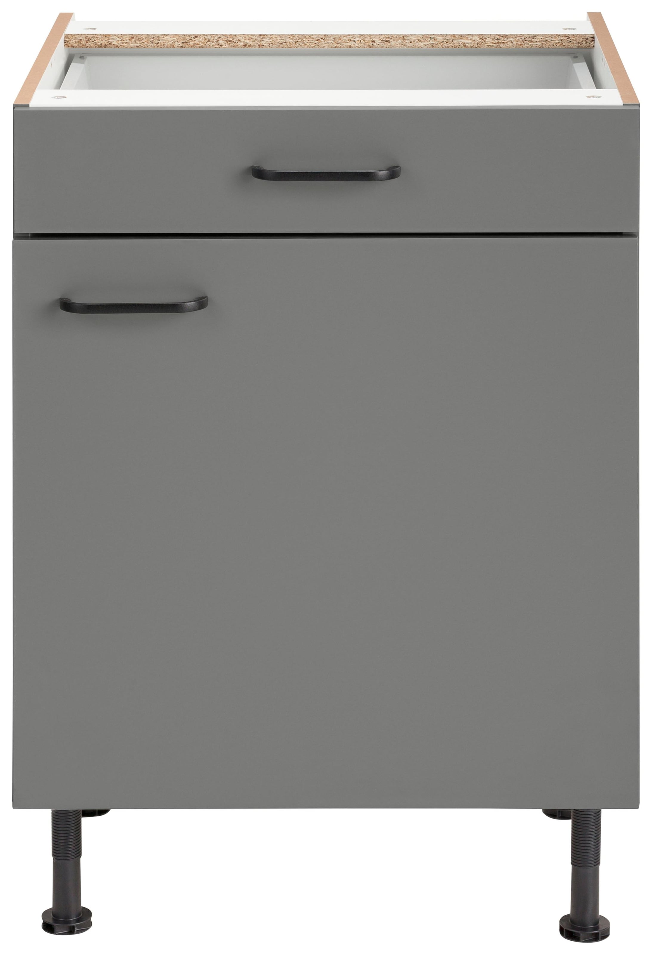 OPTIFIT Unterschrank »Elga«, mit Soft-Close-Funktion, Vollauszug, Metallgriffen, Breite 60 cm