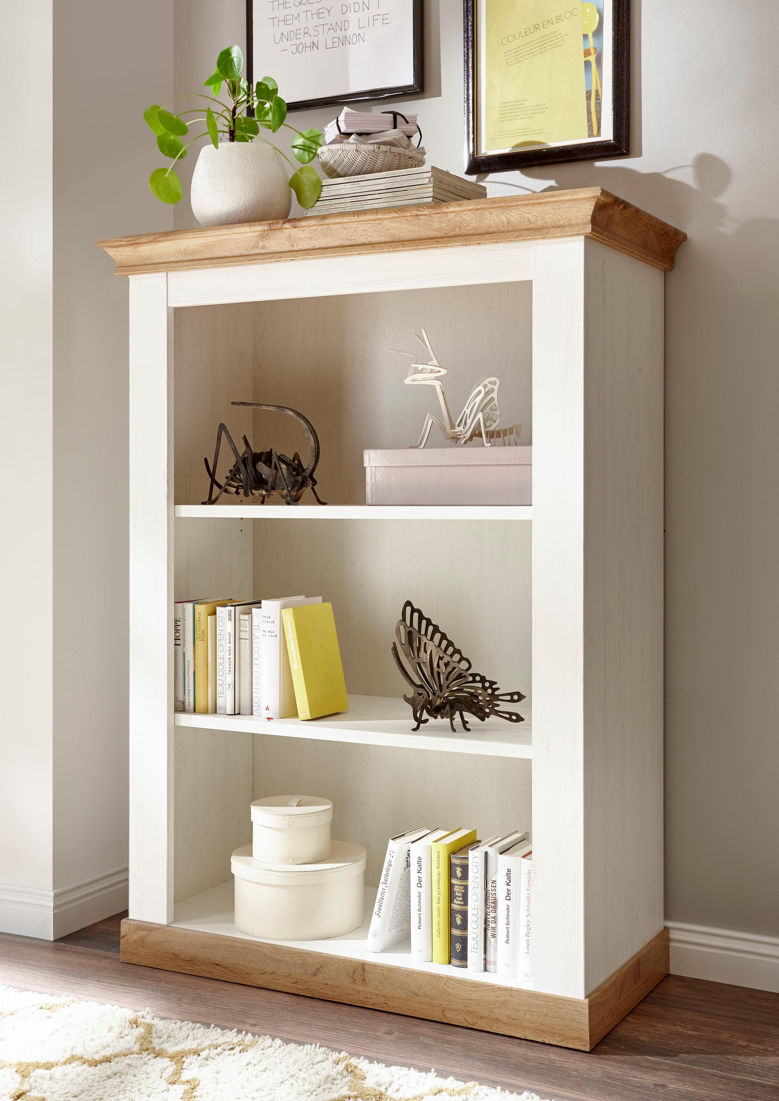 Home affaire Regal "Cremona, Schrank, Wohnzimmerschrank, Mehrzweckschrank, Regal" im Landhausstil, ausreichend Stauraum, vielseitig, 102 cm breit