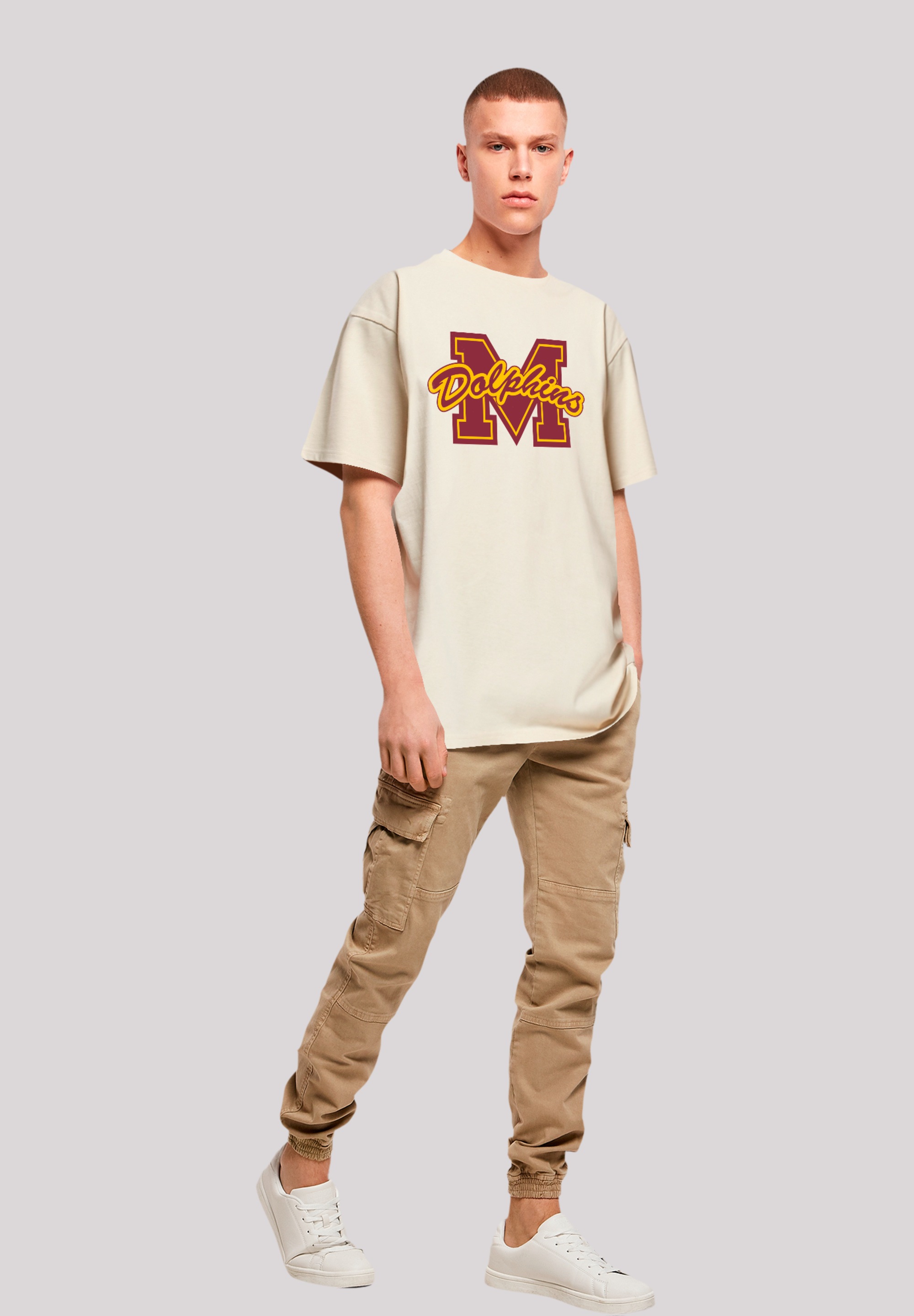 F4NT4STIC T-Shirt »Sex Education M Dolphins Netflix TV Series«, Premium Qualität