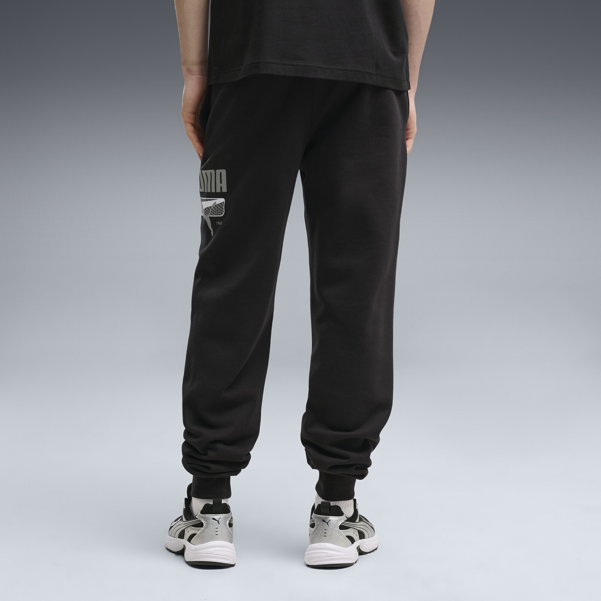 PUMA Sporthose »PUMA Sport Logo Play Fleece Sweathose Herren«