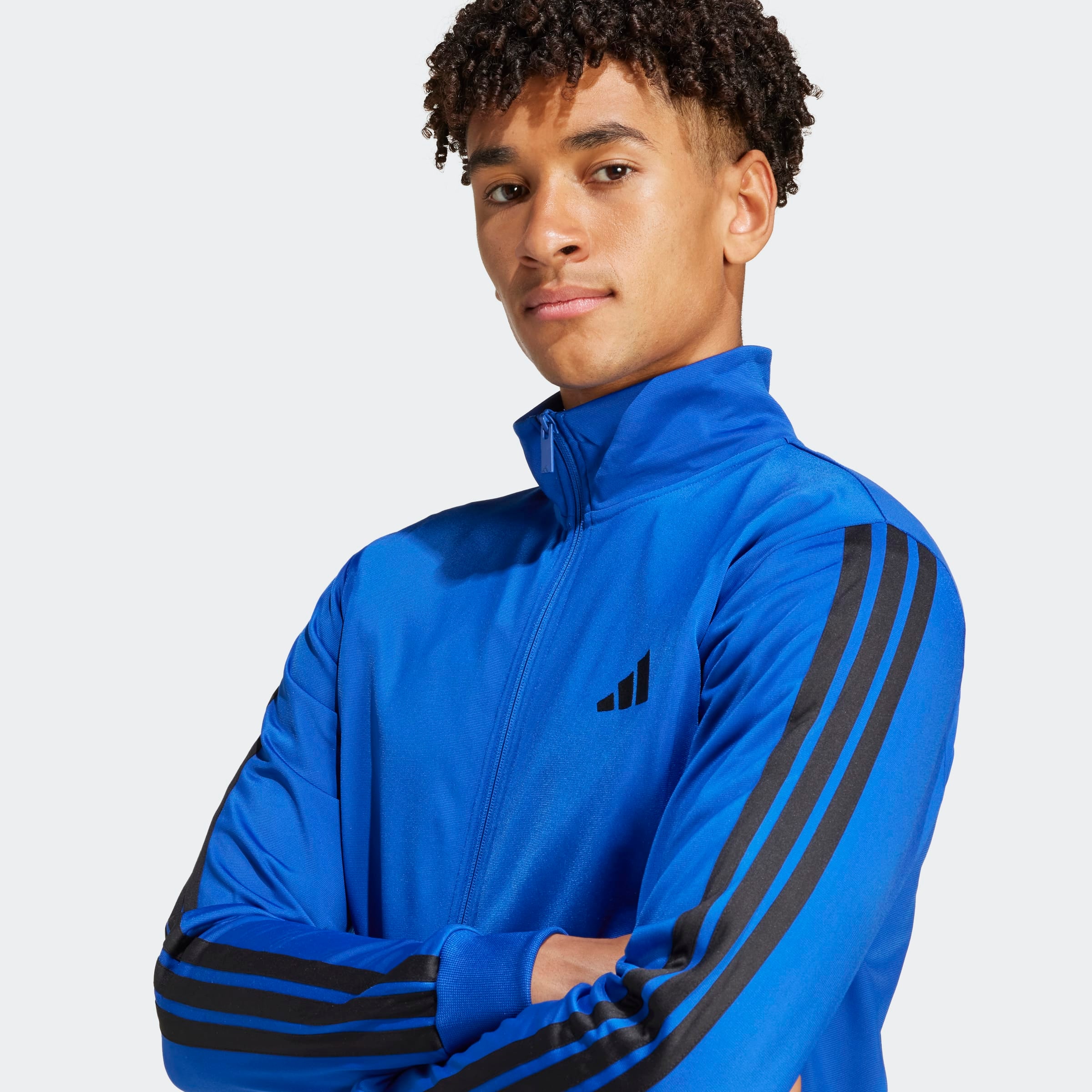 adidas Sportswear Trainingsanzug »M 3S TR TT TS«, (2 tlg.), Basic 3-Streifen Trikot