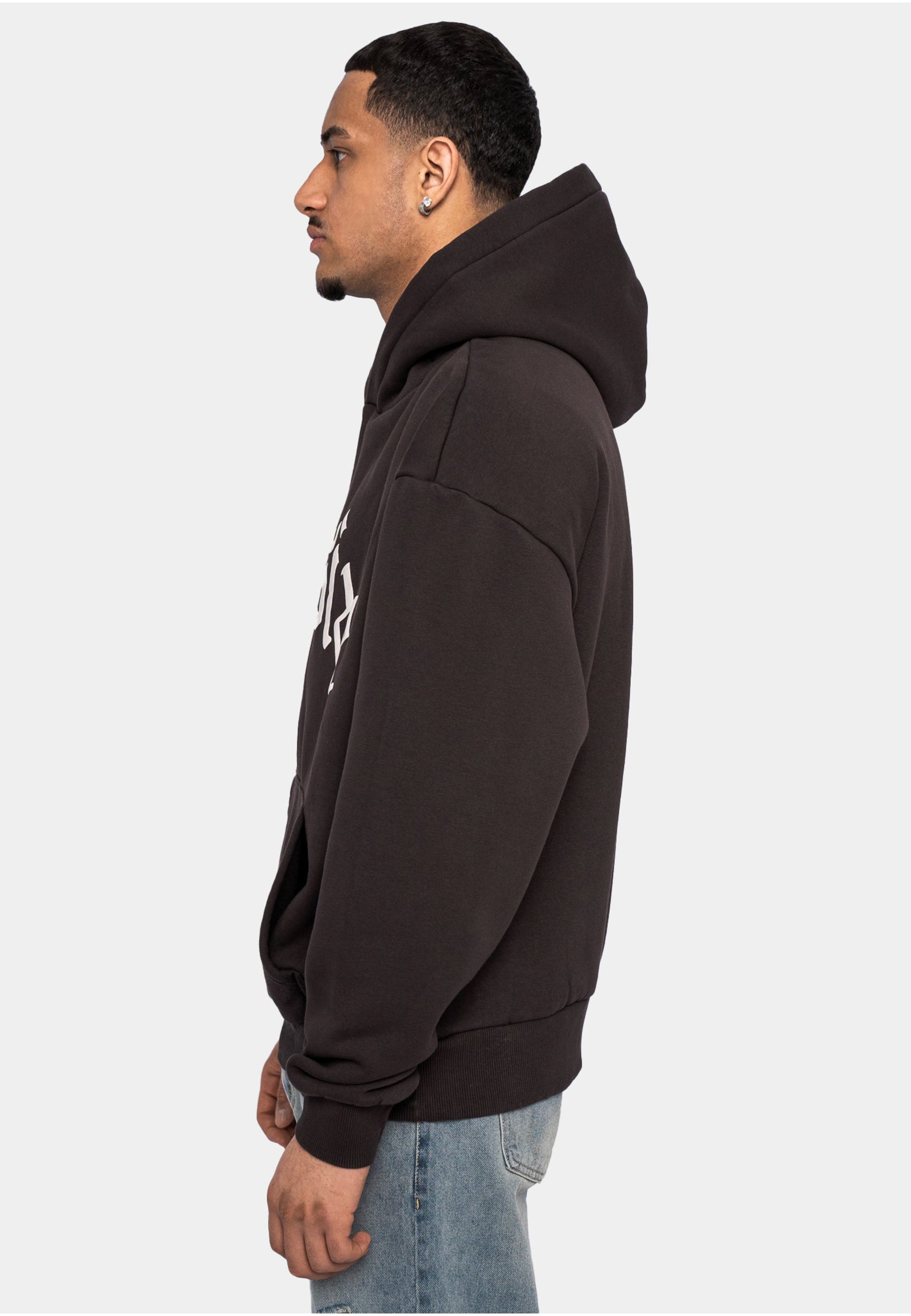 Dropsize Kapuzensweatshirt »Dropsize Herren Heavy Oversize Puffer Print Hoodie«, 1 Stk.
