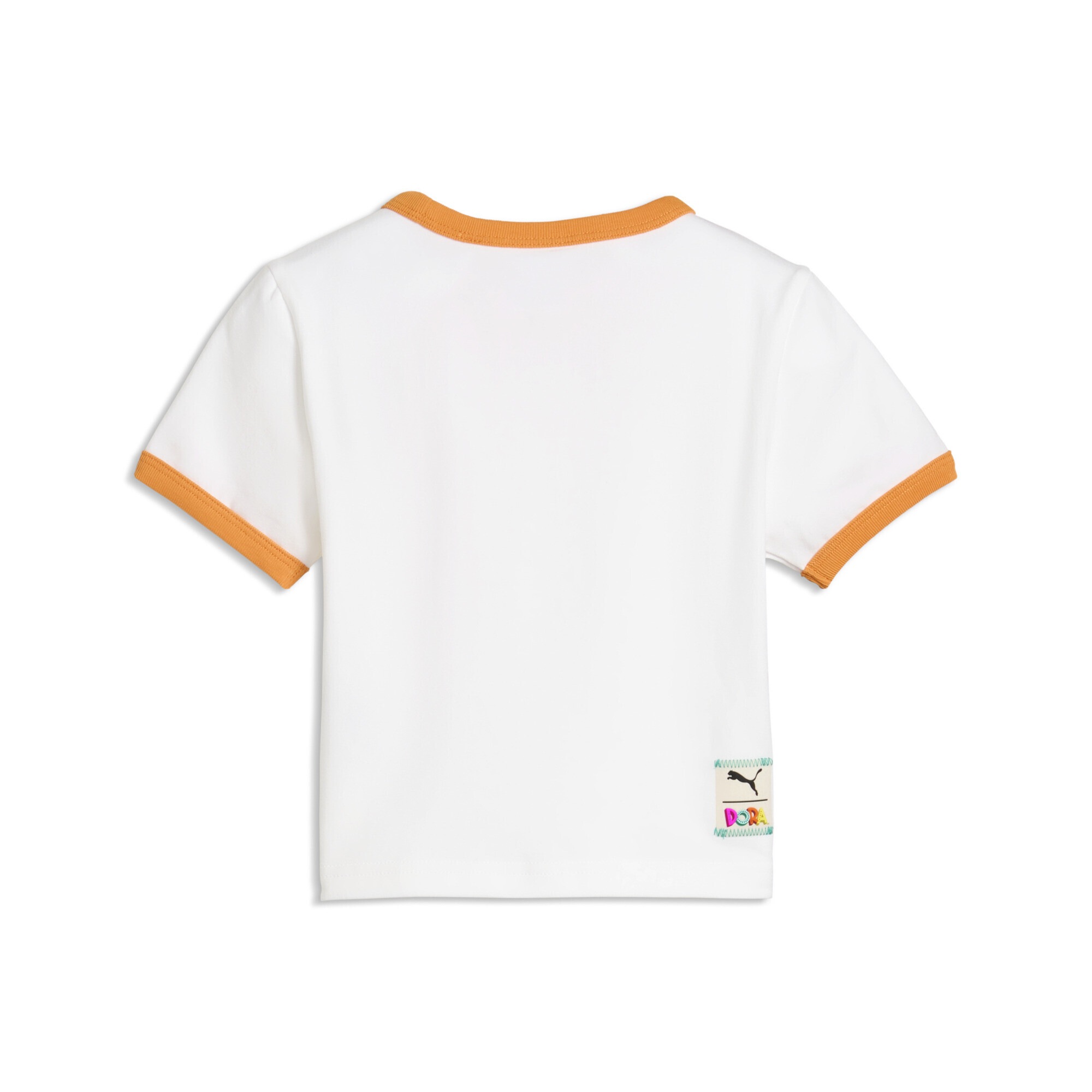 PUMA »PUMA x DORA THE EXPLORER Slim Ringer-T-Shirt Mädchen«