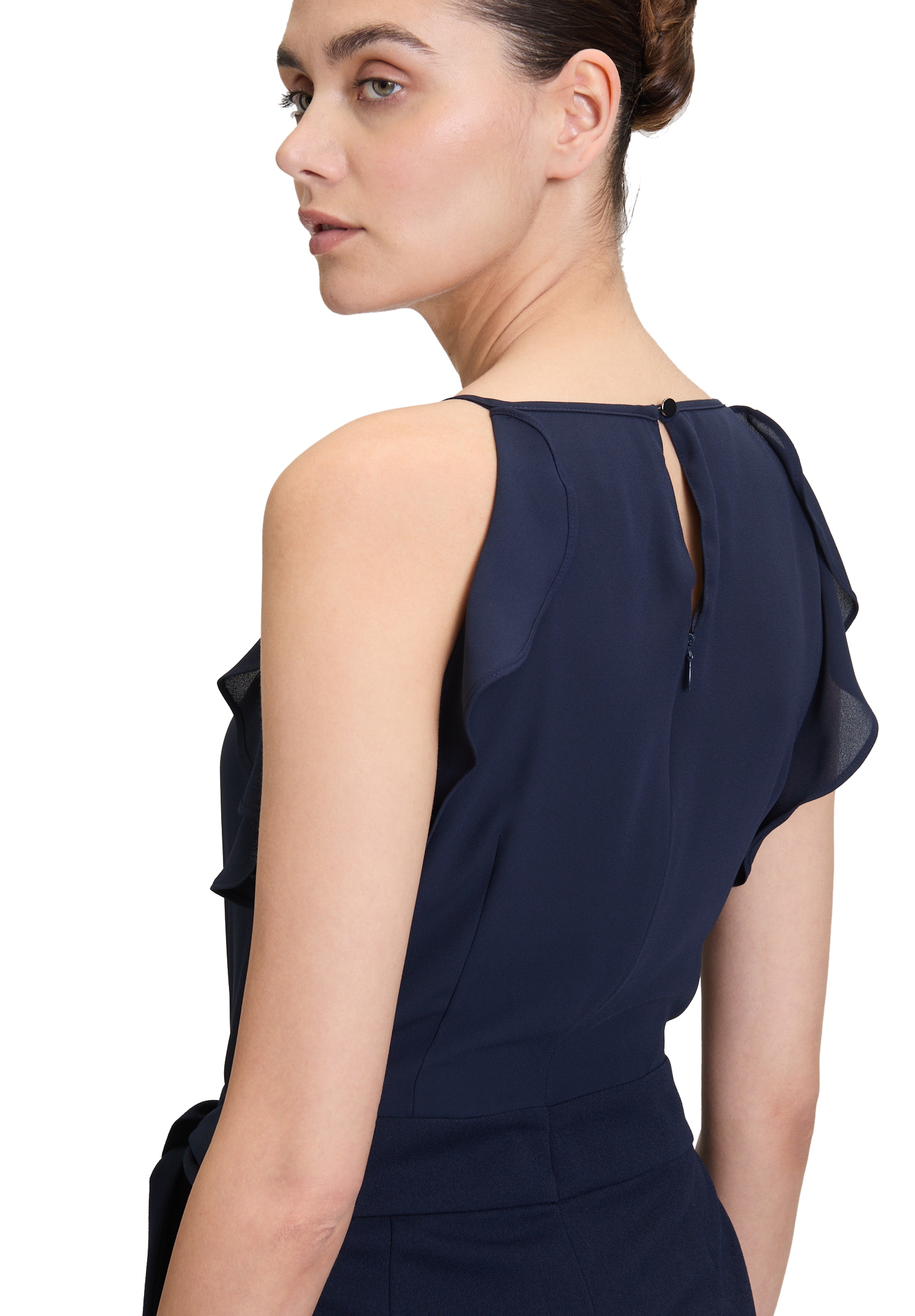 Vera Mont Overall »Vera Mont Damen Jumpsuit mit Volant«, (1 tlg.), Bindeband