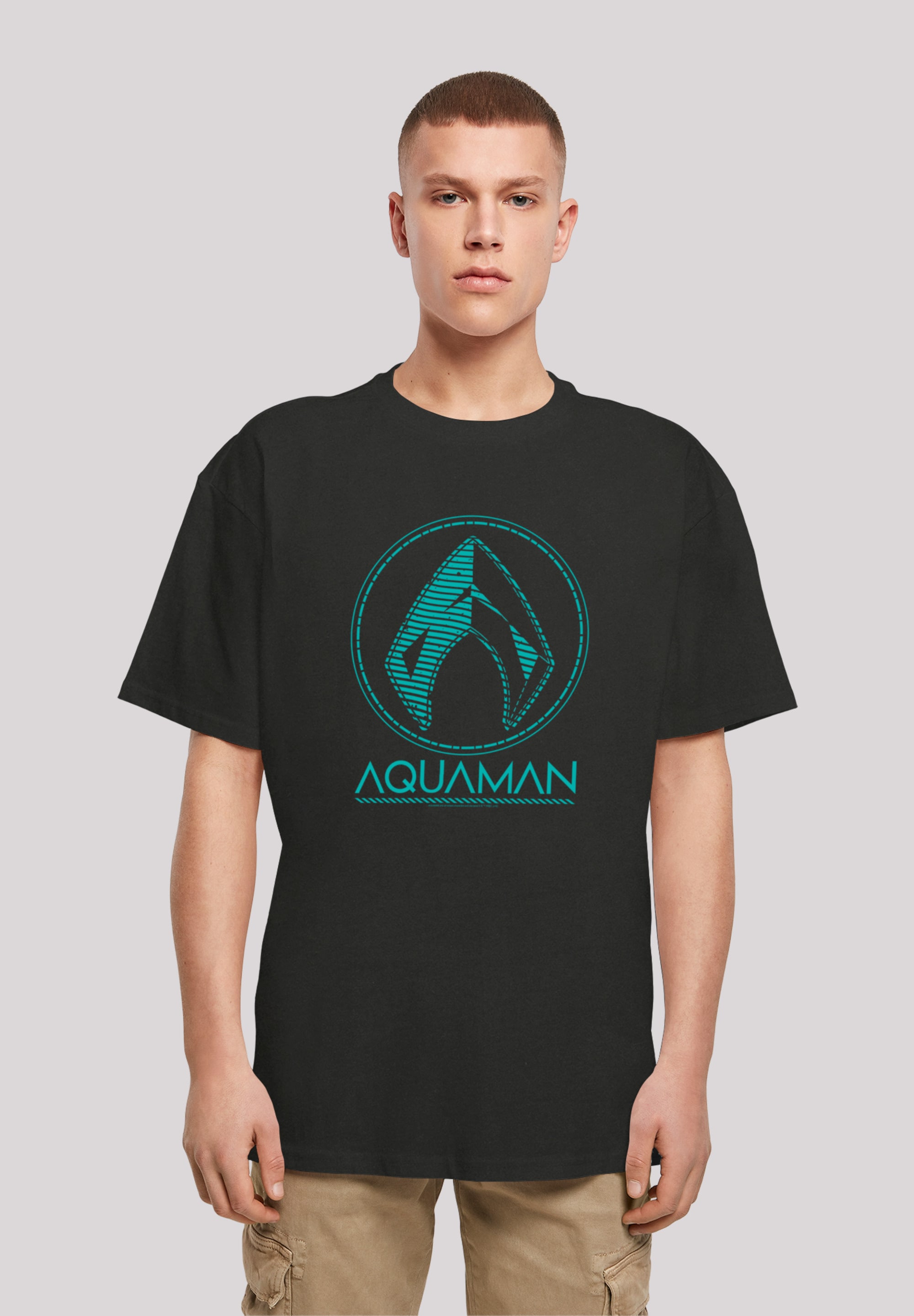 F4NT4STIC T-Shirt "DC Comics Aquaman Aqua Logo", Print günstig online kaufen