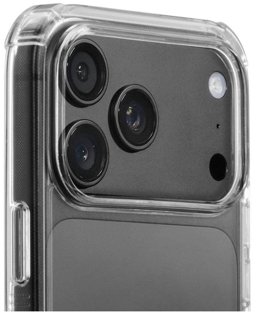 Hama Smartphone-Hülle »Handyhülle für iPhone 17 Pro Max/18 Pro Max (stoßfest, sturzsicher)« D3O-Technologie, Fallschutz, Kratzschutz, Anti-Vergilbung