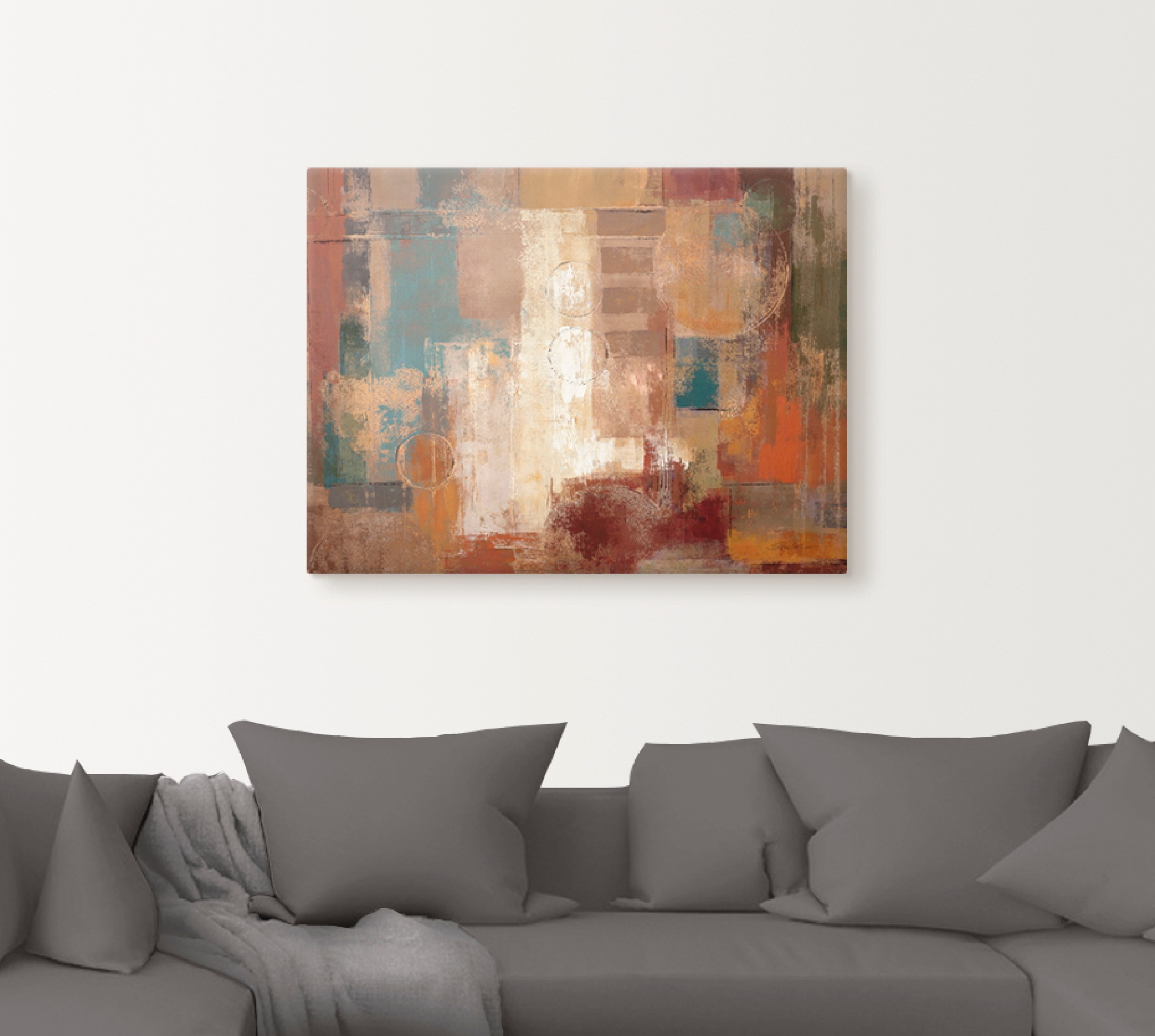 Artland Leinwandbild "Orientalischer Trip" Muster 1 Stk. tlg. auf Holzrahme günstig online kaufen