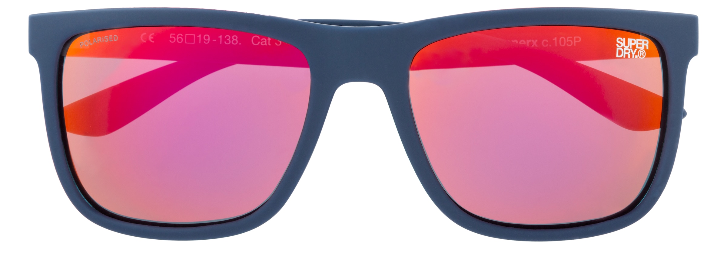 Superdry Sonnenbrille »Modell 996057« Form Karree/Eckig, Logoschriftzug auf Bügel, Injectionfassung