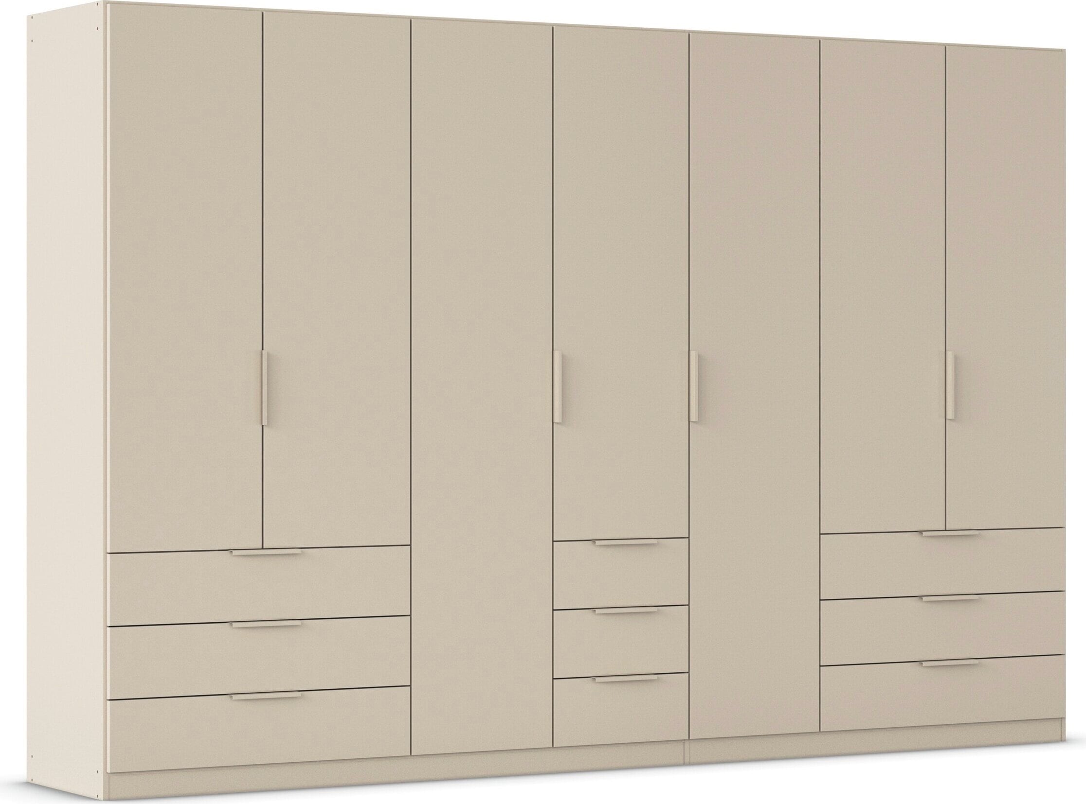 OTTO home Kleiderschrank »Mehrzweckschrank Schrank Schlafzimmer Garderobe Mietswohnung XEELINA« Mehr Flexibilität durch variable Schubladenanordnung MADE IN GERMANY