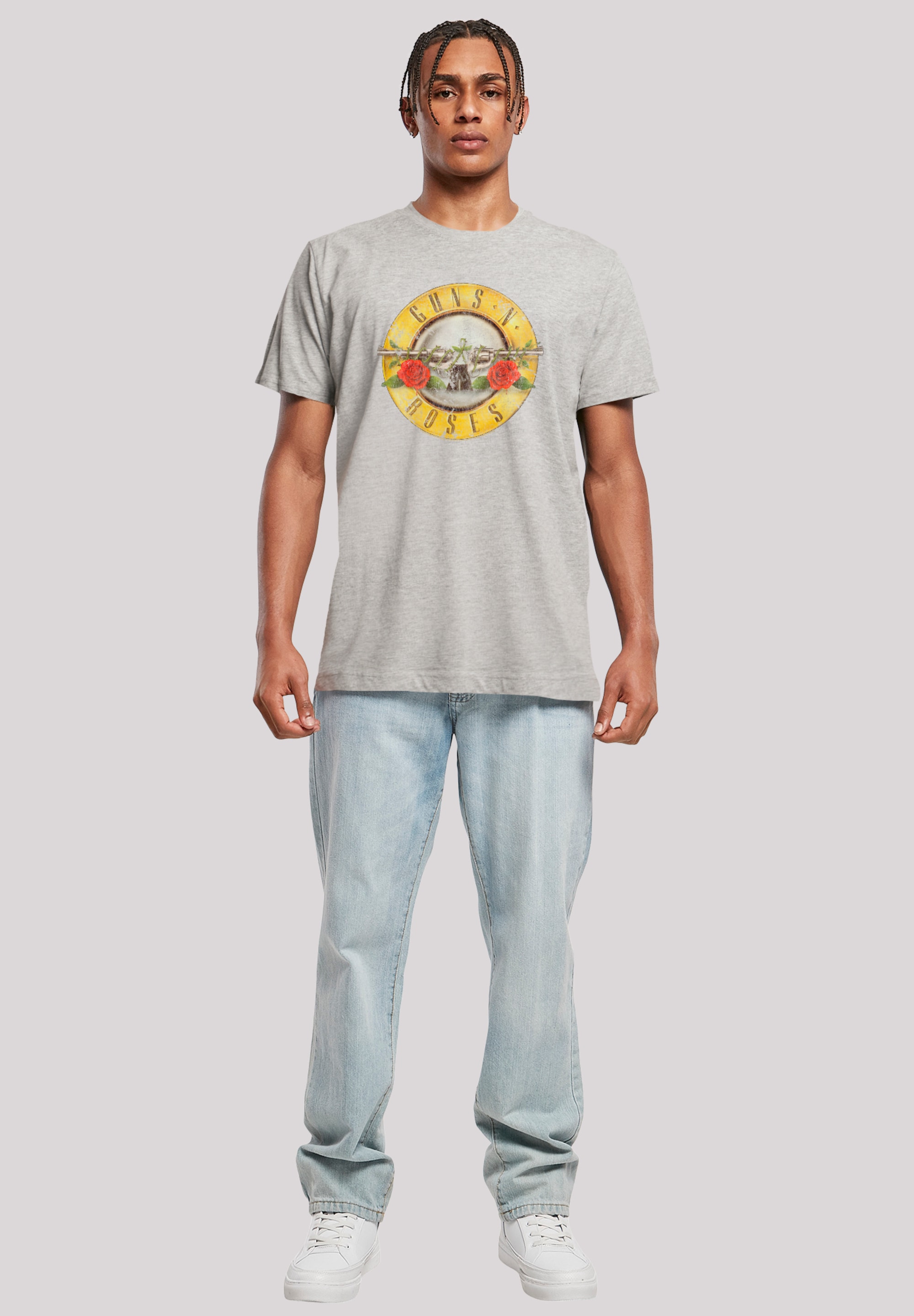 F4NT4STIC T-Shirt »Guns 'n' Roses Vintage Logo Rock Music Band«, Premium Qualität