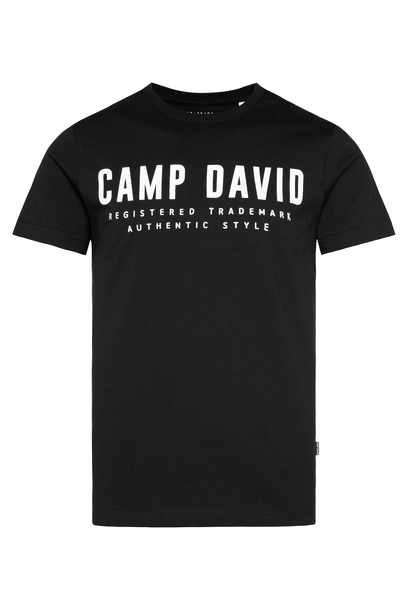 CAMP DAVID Rundhalsshirt, aus Baumwolle