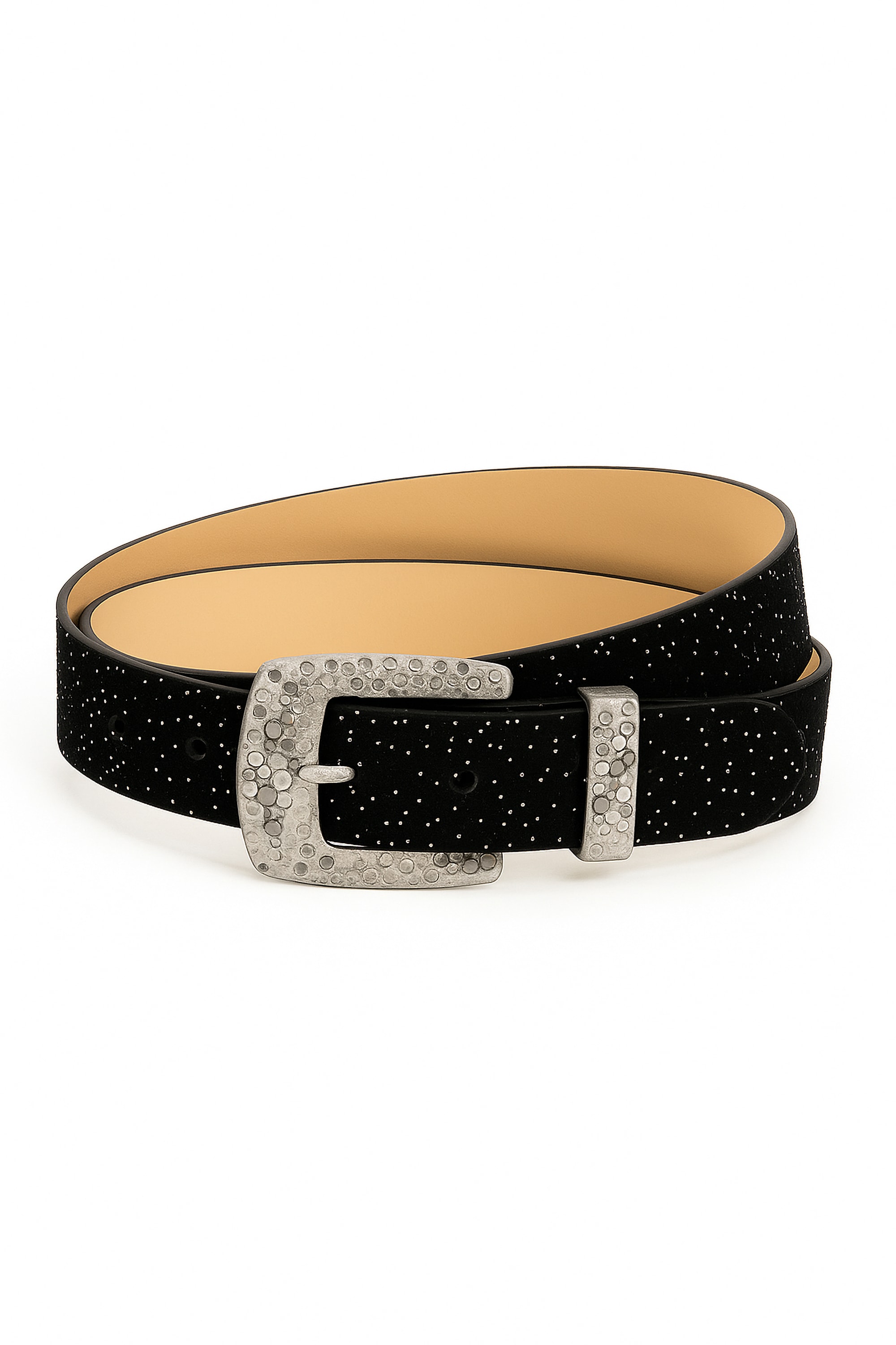 COLLEZIONE ALESSANDRO Ledergürtel "Sparkle", aus echtem Leder, mit silberne günstig online kaufen