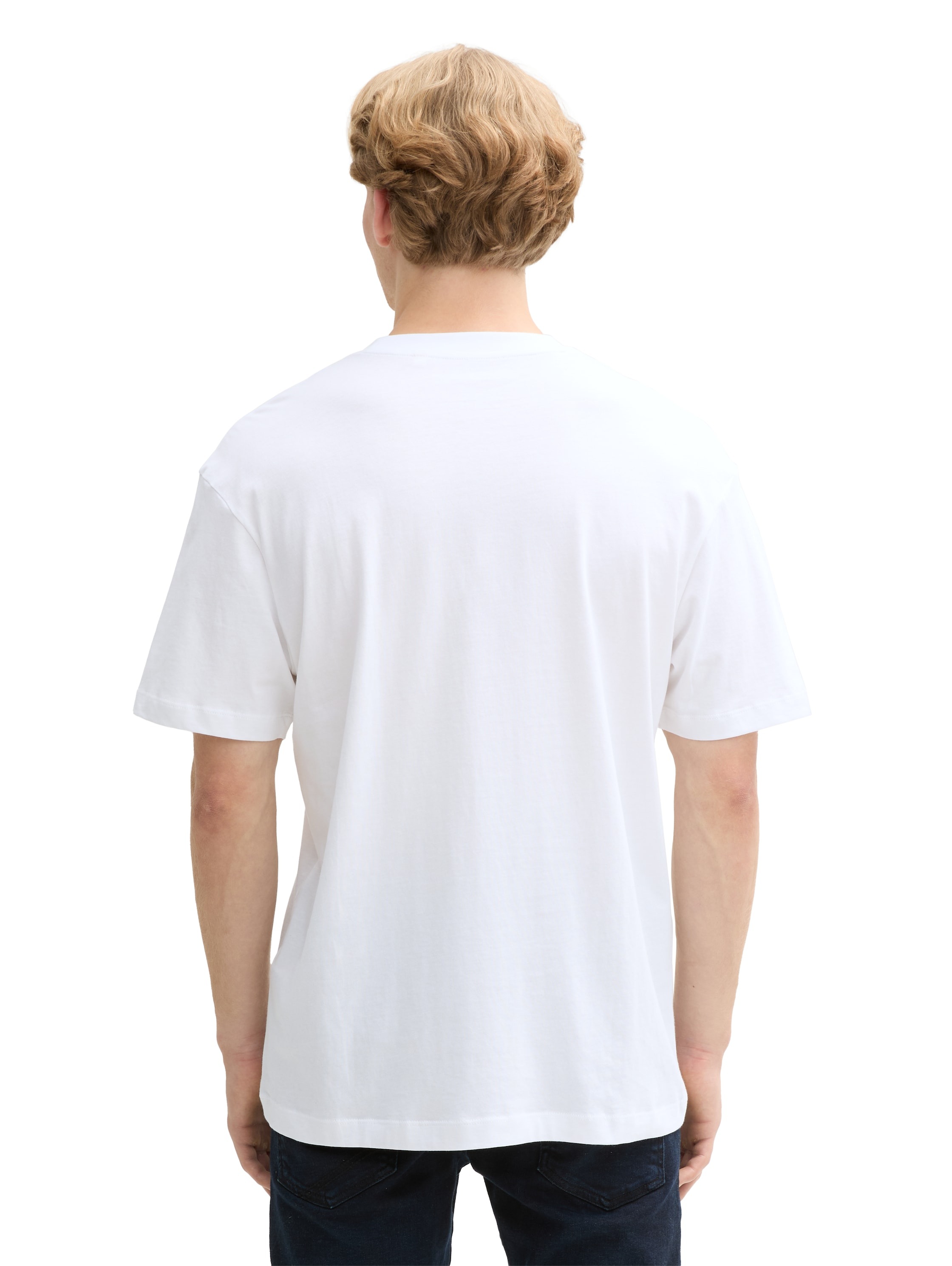 TOM TAILOR Denim T-Shirt, mit Marken-Frontprint günstig online kaufen