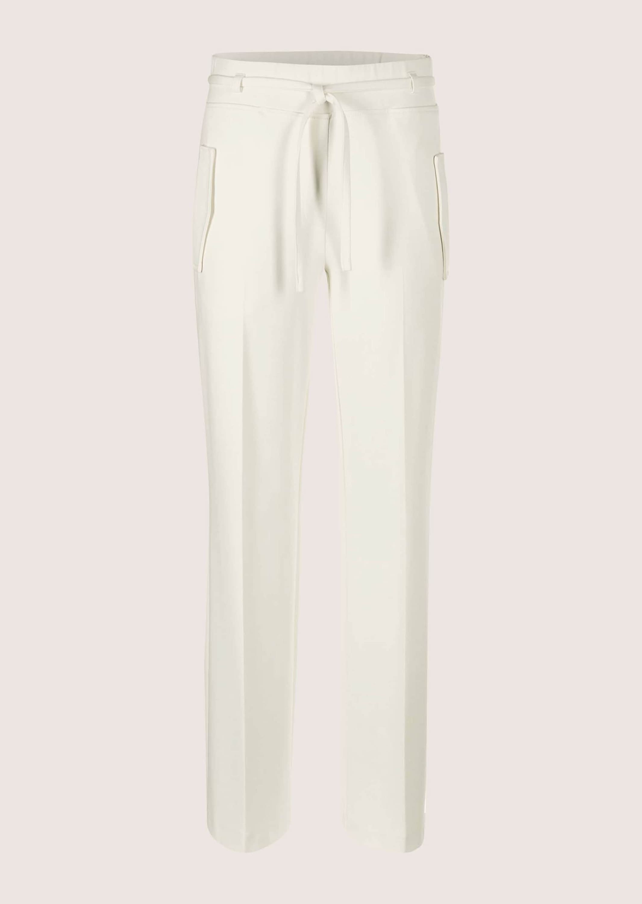 MADELEINE Jerseyhose "Schlupfhose Weite Jersey-Hose mit Bundfalten"