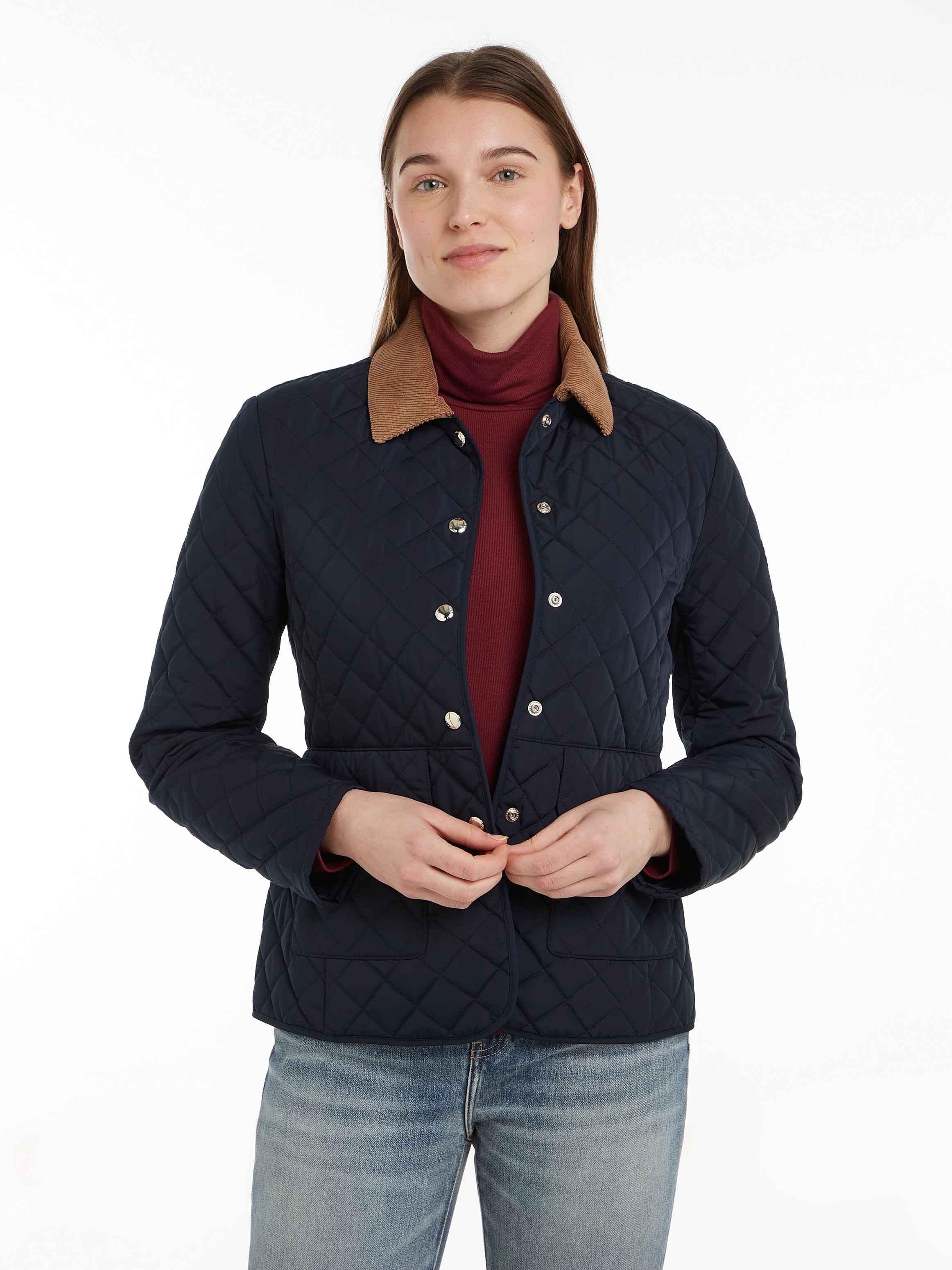 Tommy Hilfiger Steppjacke, mit Logoprägung günstig online kaufen